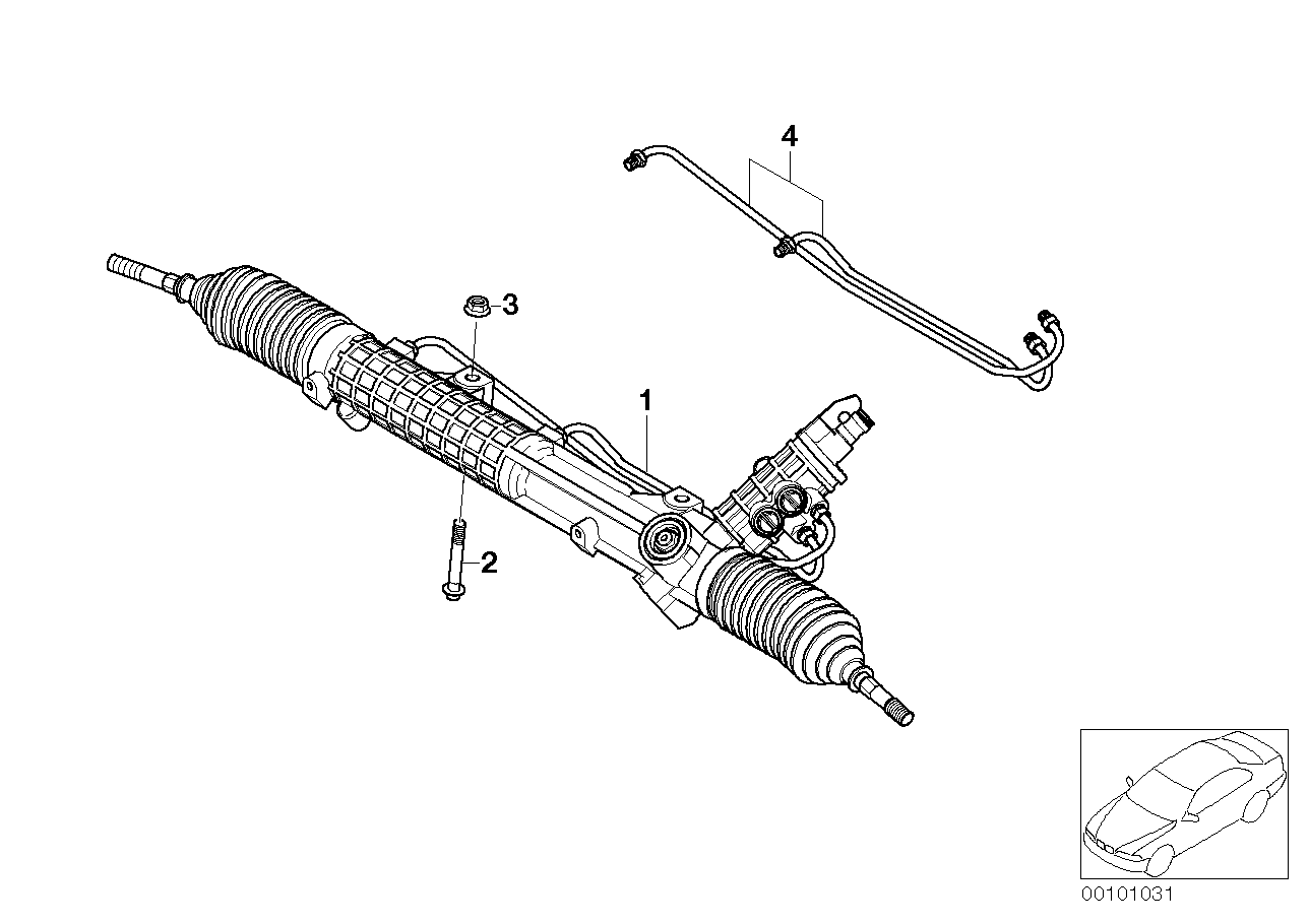 BMW 32 13 6 755 068 - Stūres mehānisms autodraugiem.lv