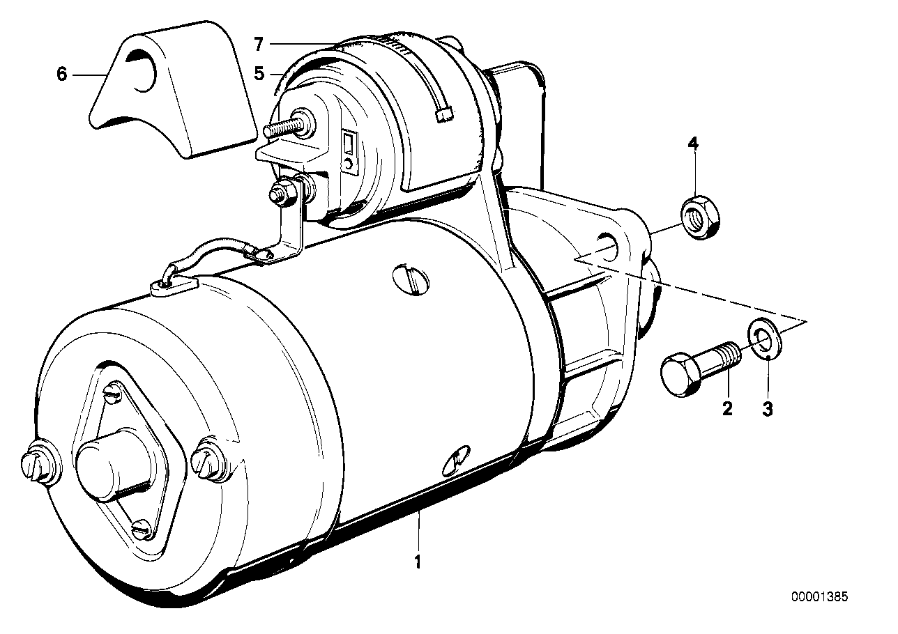 BMW (BRILLIANCE) 12411740379 - Starteris autodraugiem.lv