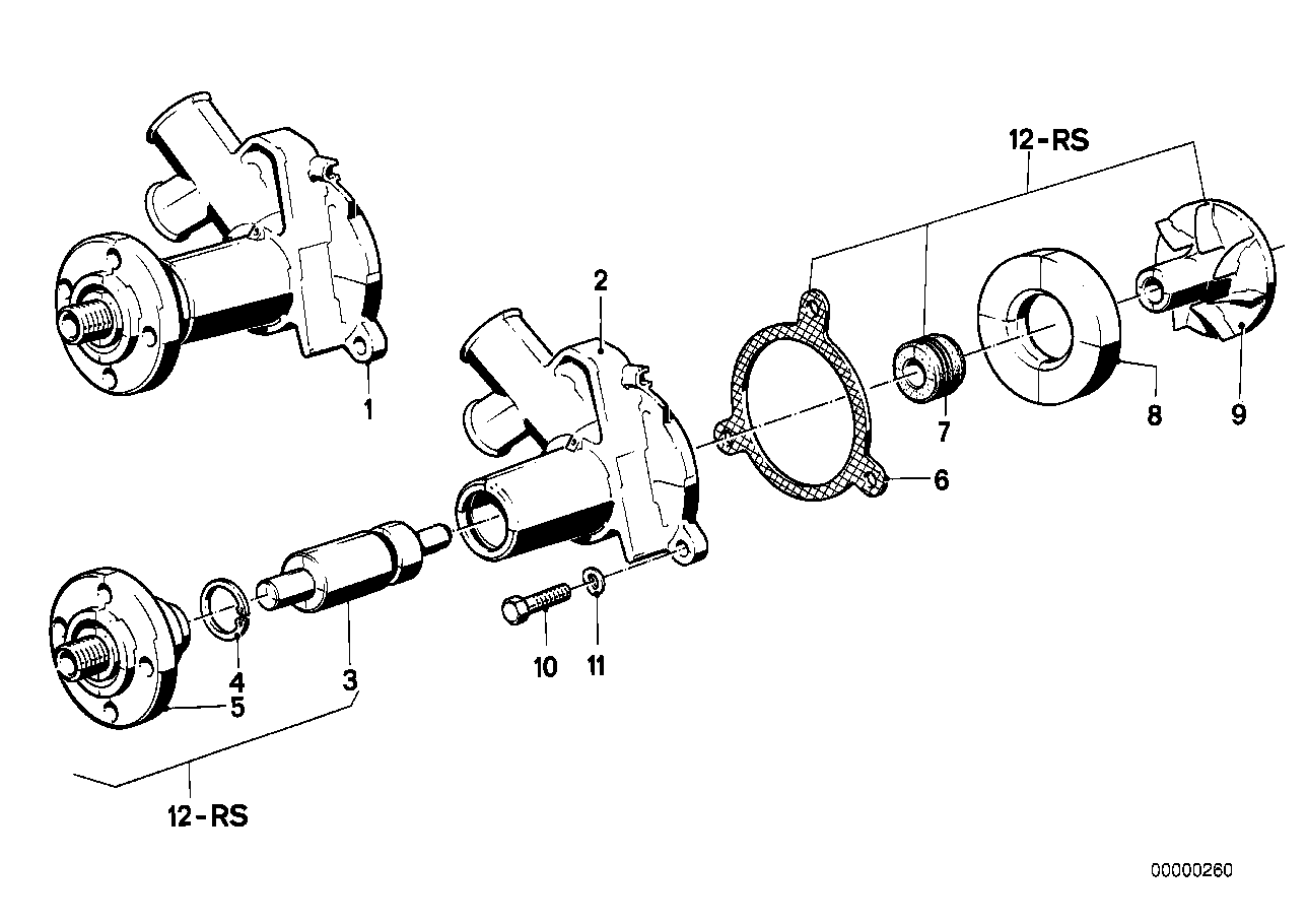 BMW 11 51 9 070 759 - Ūdenssūknis autodraugiem.lv