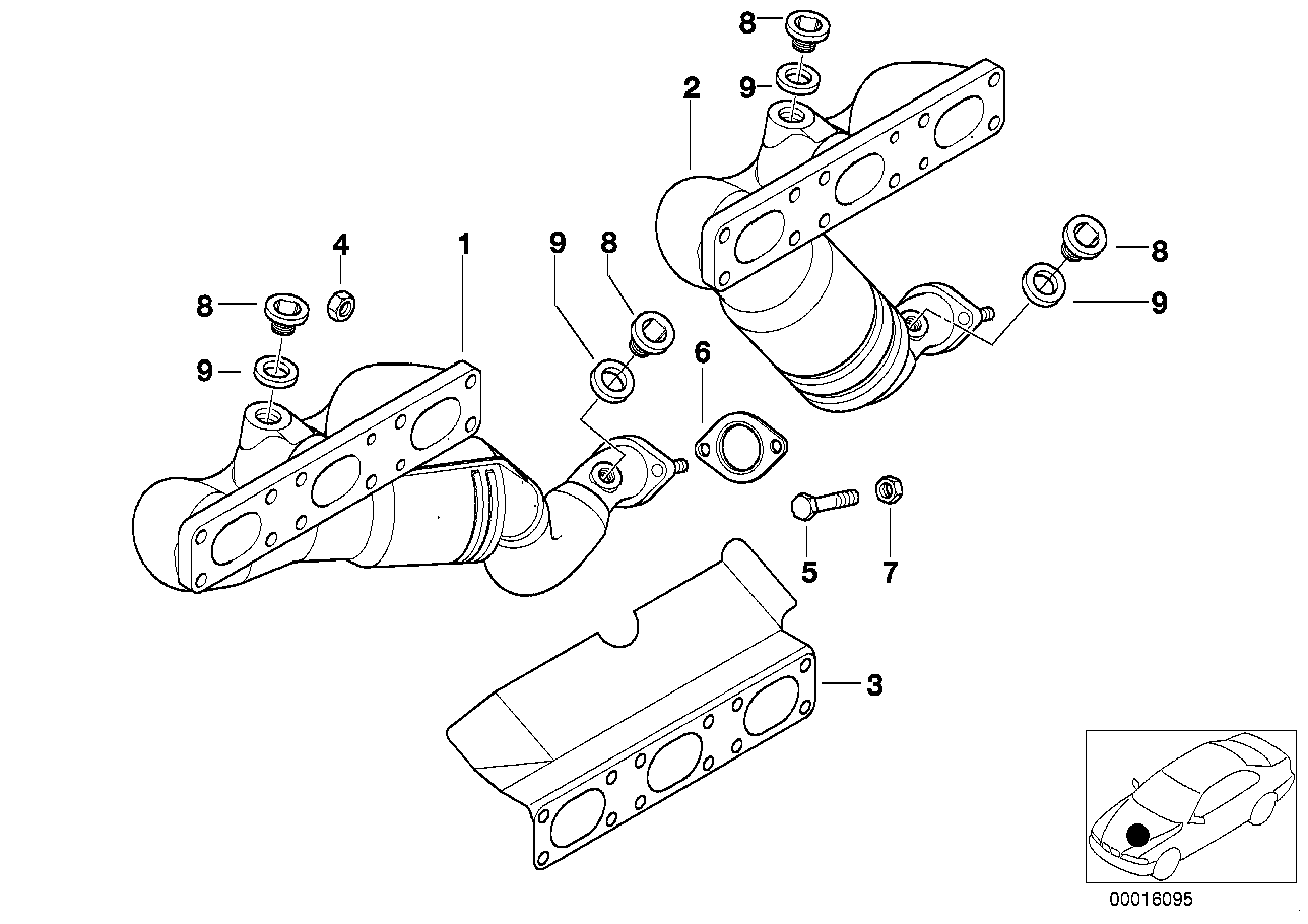 BMW 18407518674 - Katalizators autodraugiem.lv