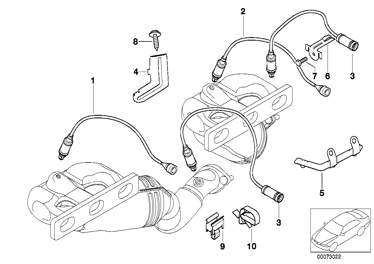 BMW 11 78 7 503 441 - Lambda zonde autodraugiem.lv