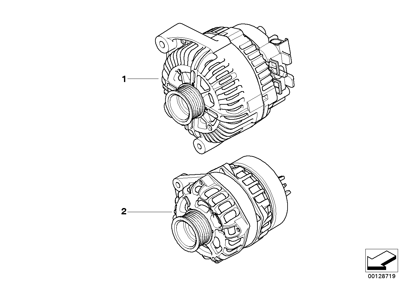 BMW 12 31 7 542 934 - Ģenerators autodraugiem.lv