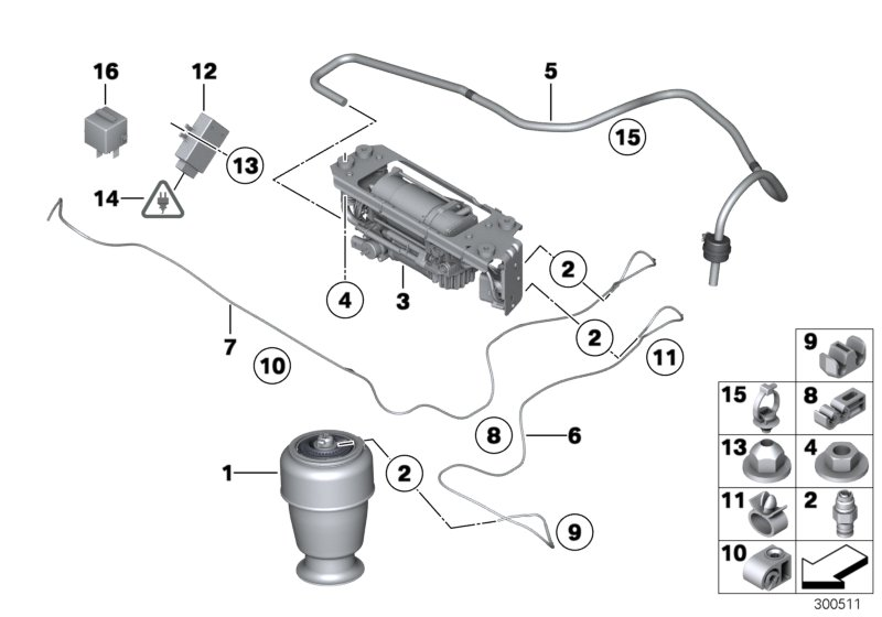 BMW 37106784379 - Pneimoatspere, Balstiekārta autodraugiem.lv