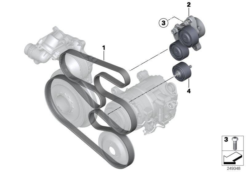 BMW 11 28 8 507 588 - Ķīļrievu siksna autodraugiem.lv