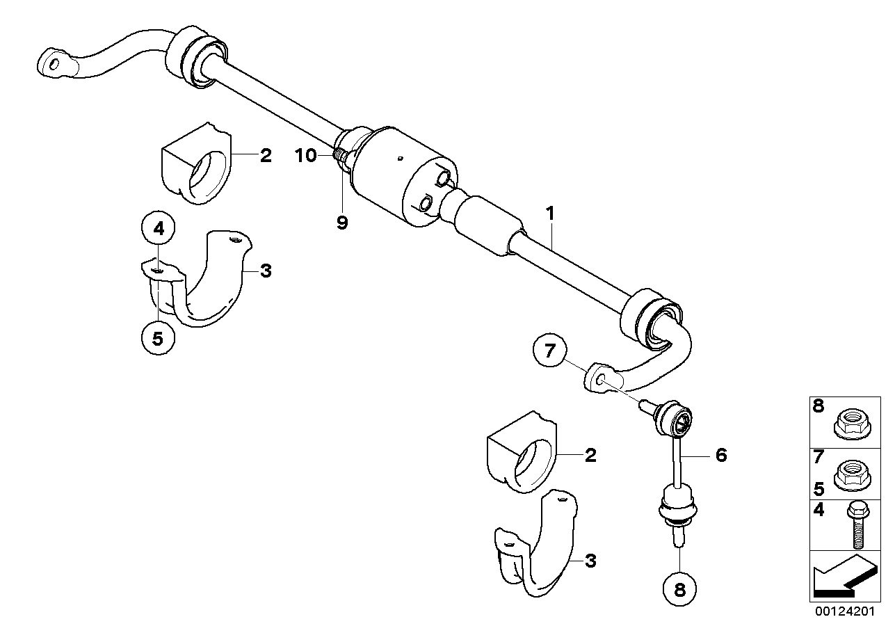 Alpina 33506781537 - Stiepnis / Atsaite, Stabilizators autodraugiem.lv