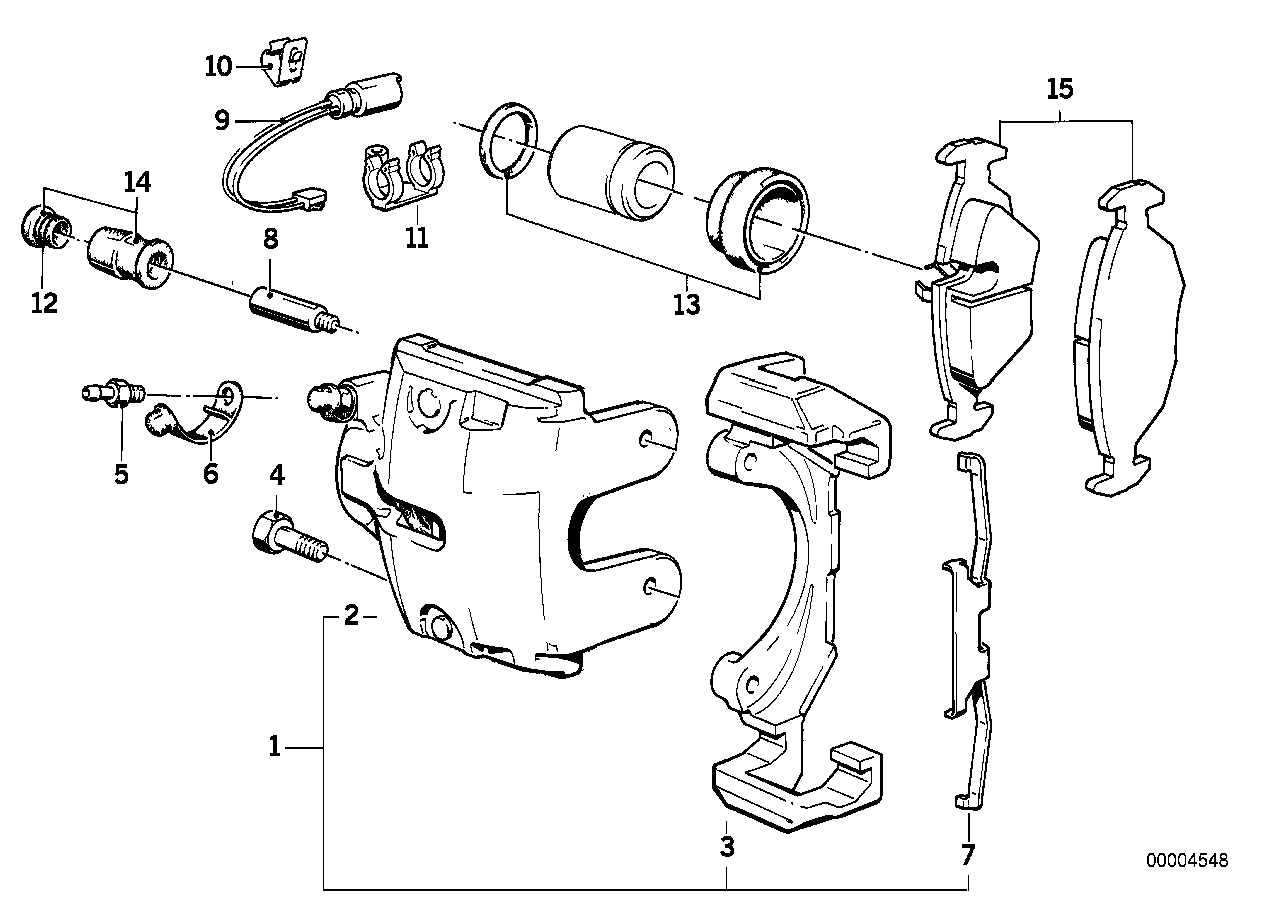 BMW 34111160373 - Bremžu suports autodraugiem.lv