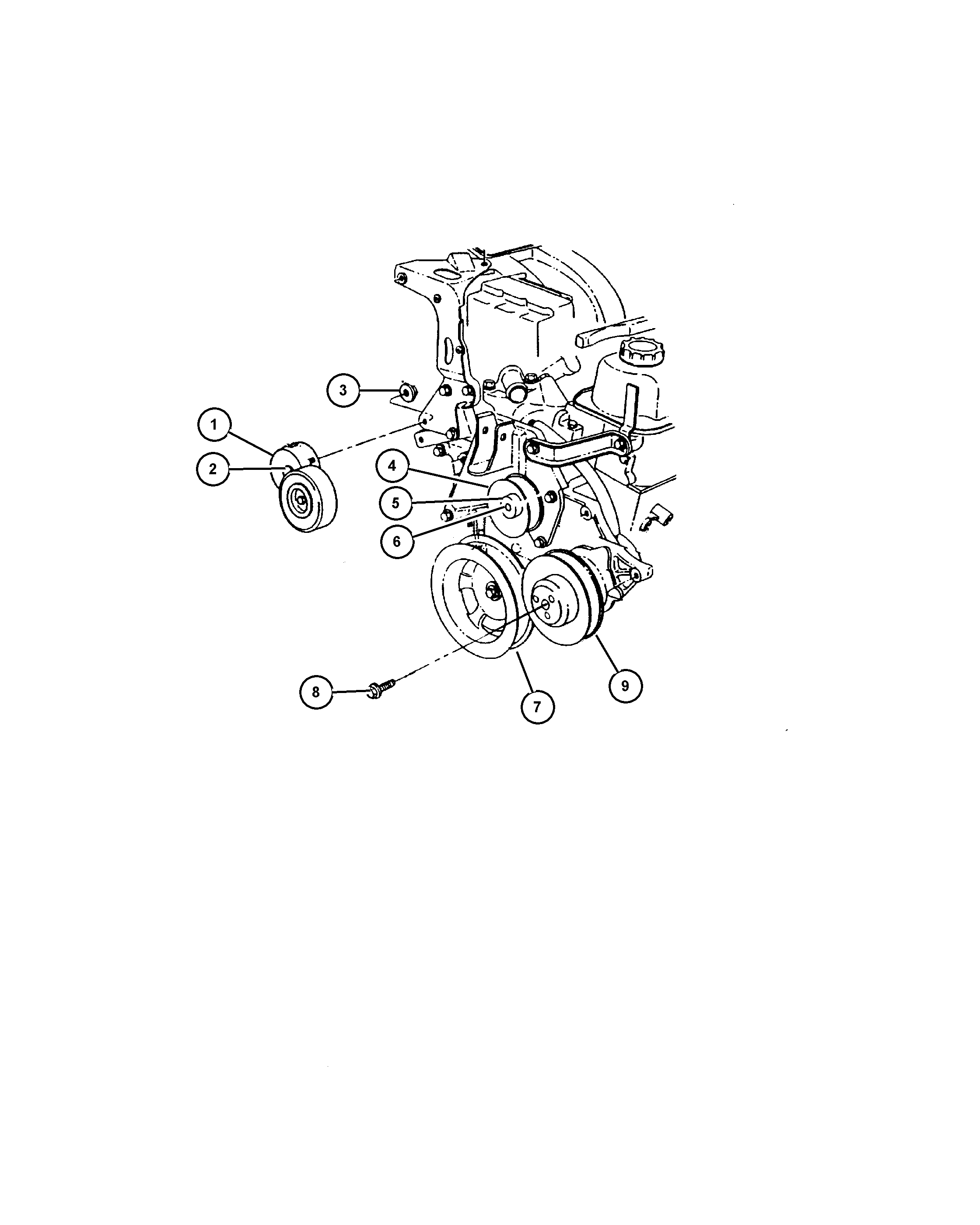 Dodge 4792 581AB - PULLEY IDLER autodraugiem.lv