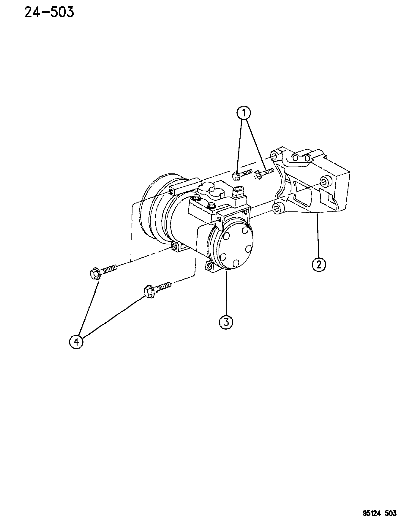 Dodge 487 4535 - Kompresors, Gaisa kond. sistēma autodraugiem.lv