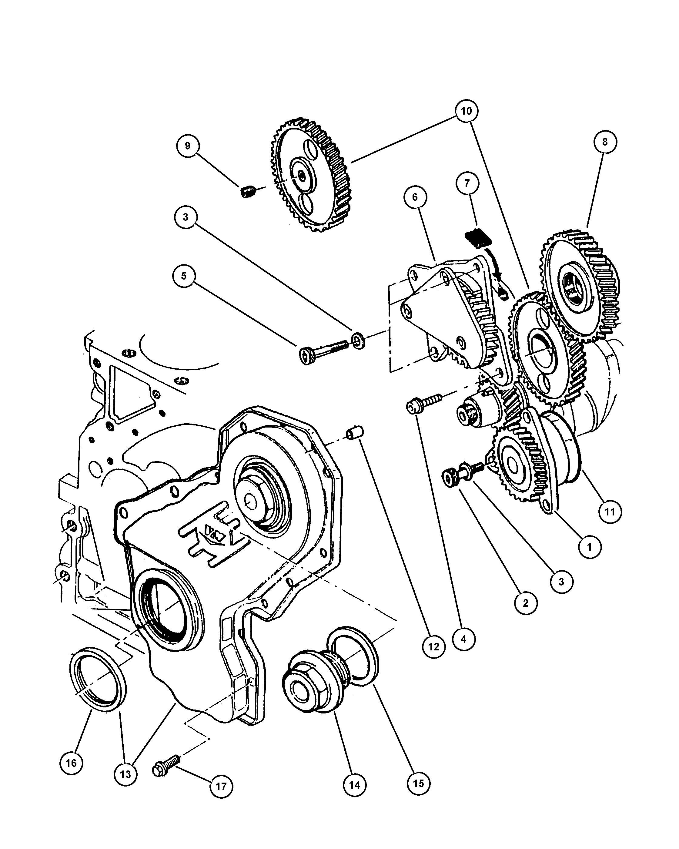 Alfa Romeo 5010 856AA - Vārpstas blīvgredzens, Kloķvārpsta autodraugiem.lv