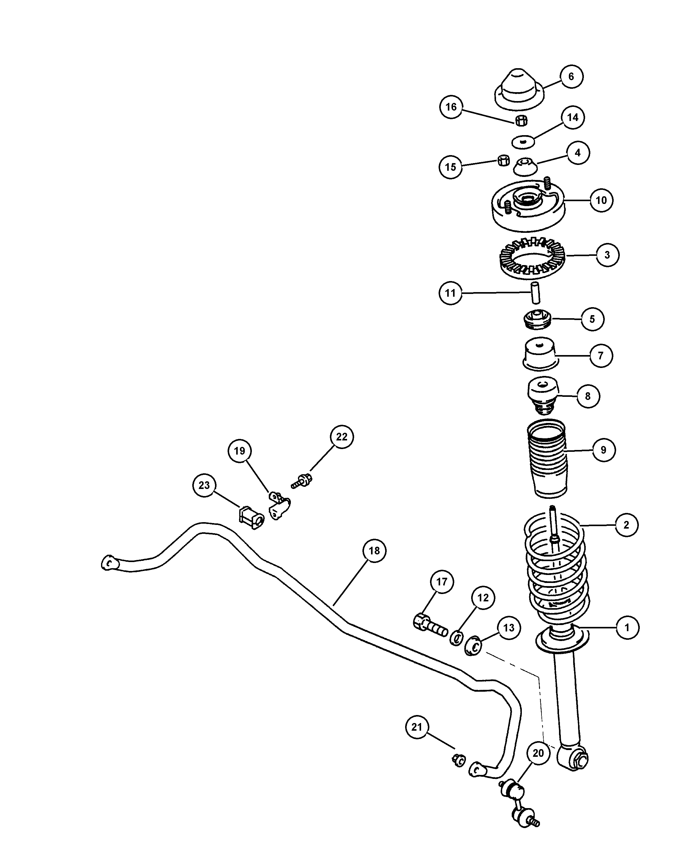 Mitsubishi MR33 3762 - Stiepnis / Atsaite, Stabilizators autodraugiem.lv