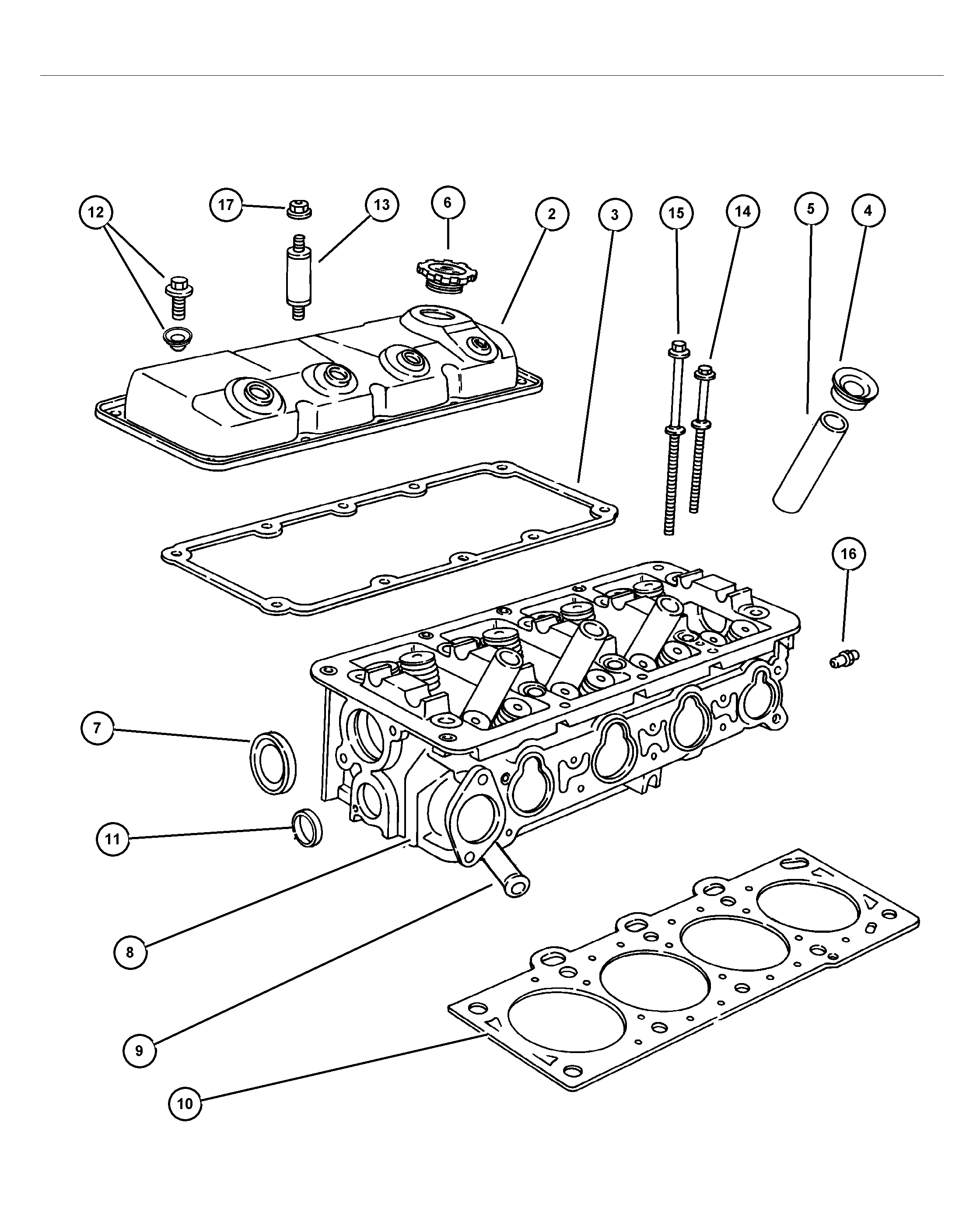 Chrysler 5014 127AC - Blīve, Motora bloka galva autodraugiem.lv