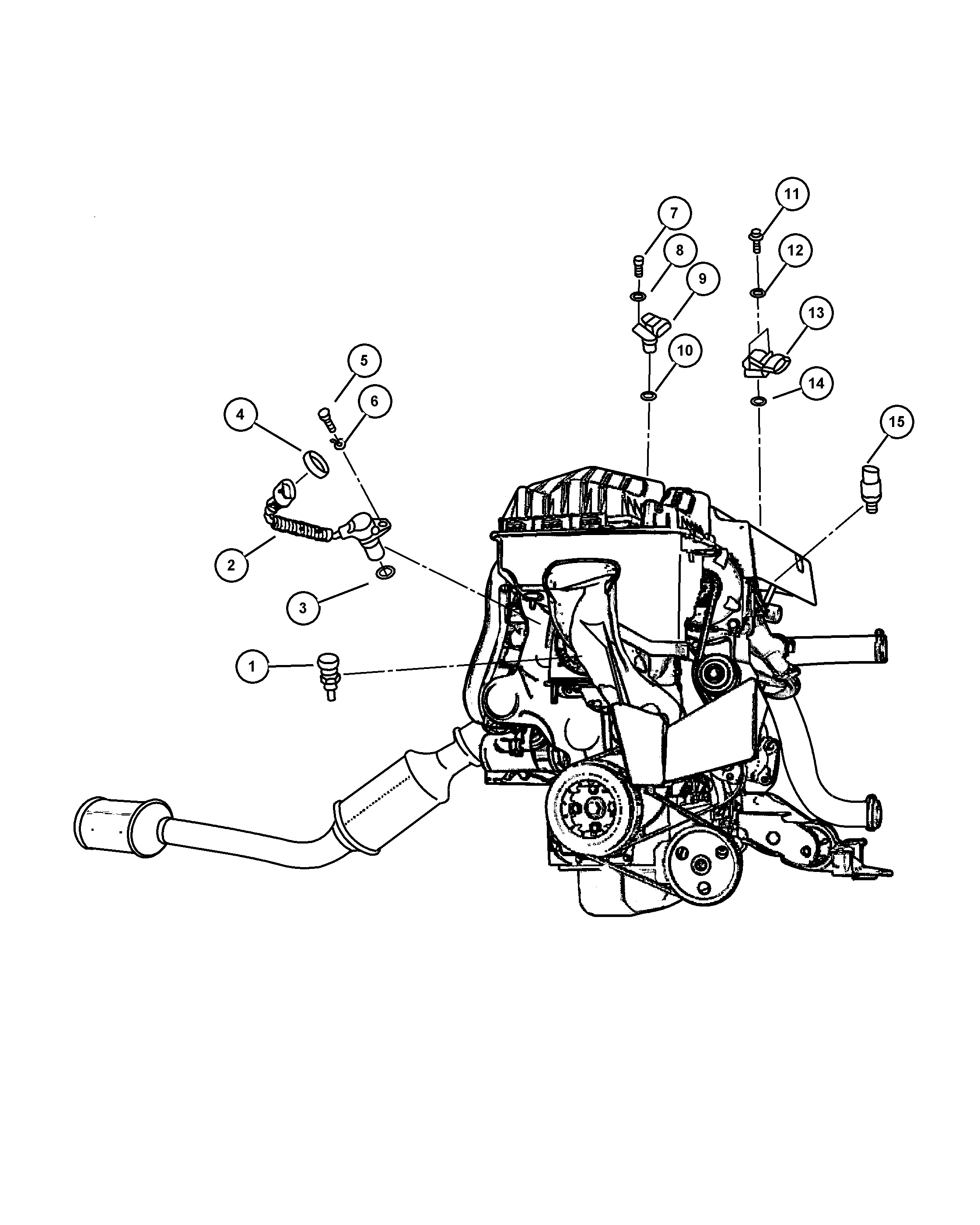 Chrysler 5293155 AB - Gaisa masas mērītājs autodraugiem.lv