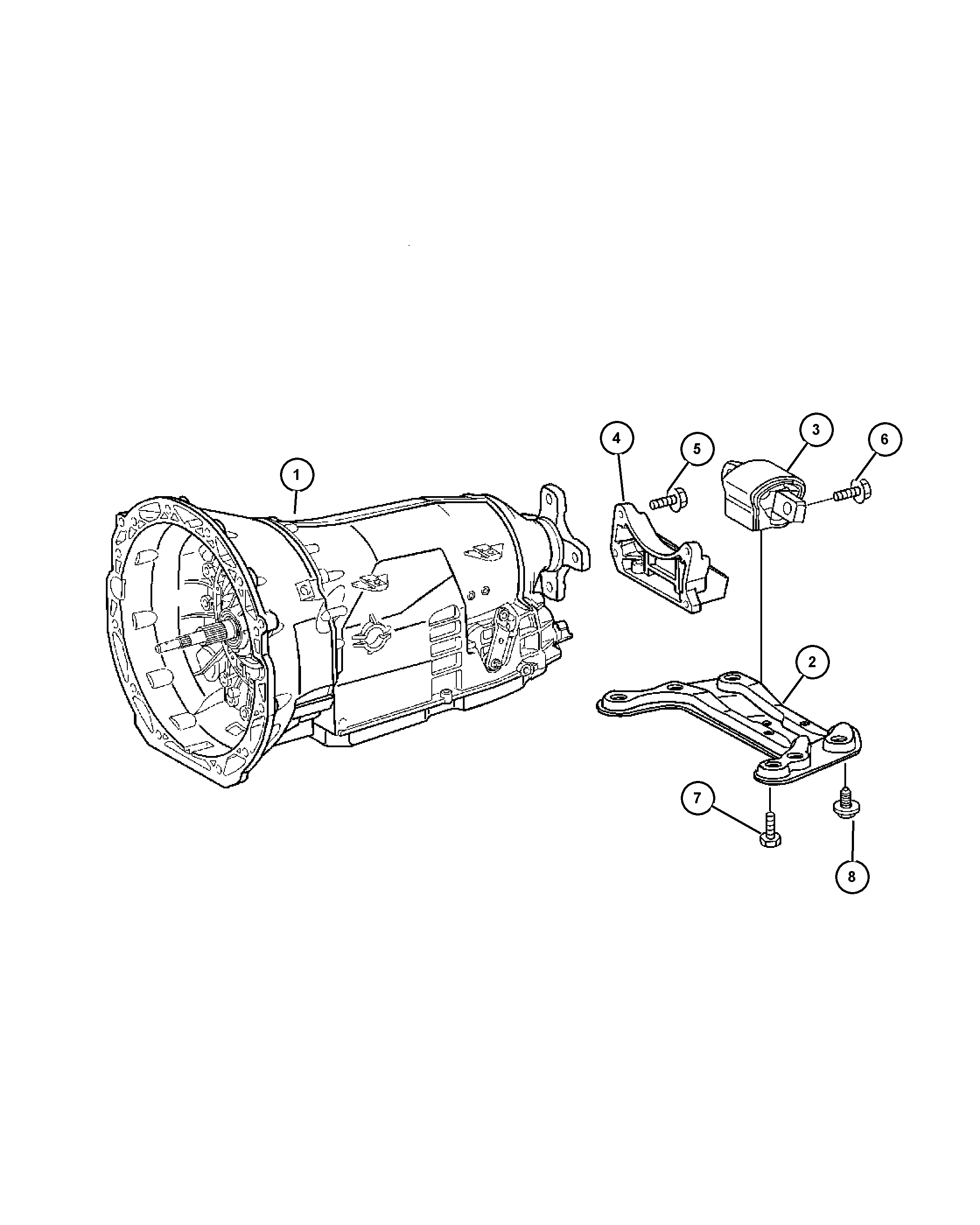 Chrysler 5101 457AA - Piekare, Pārnesumkārba autodraugiem.lv