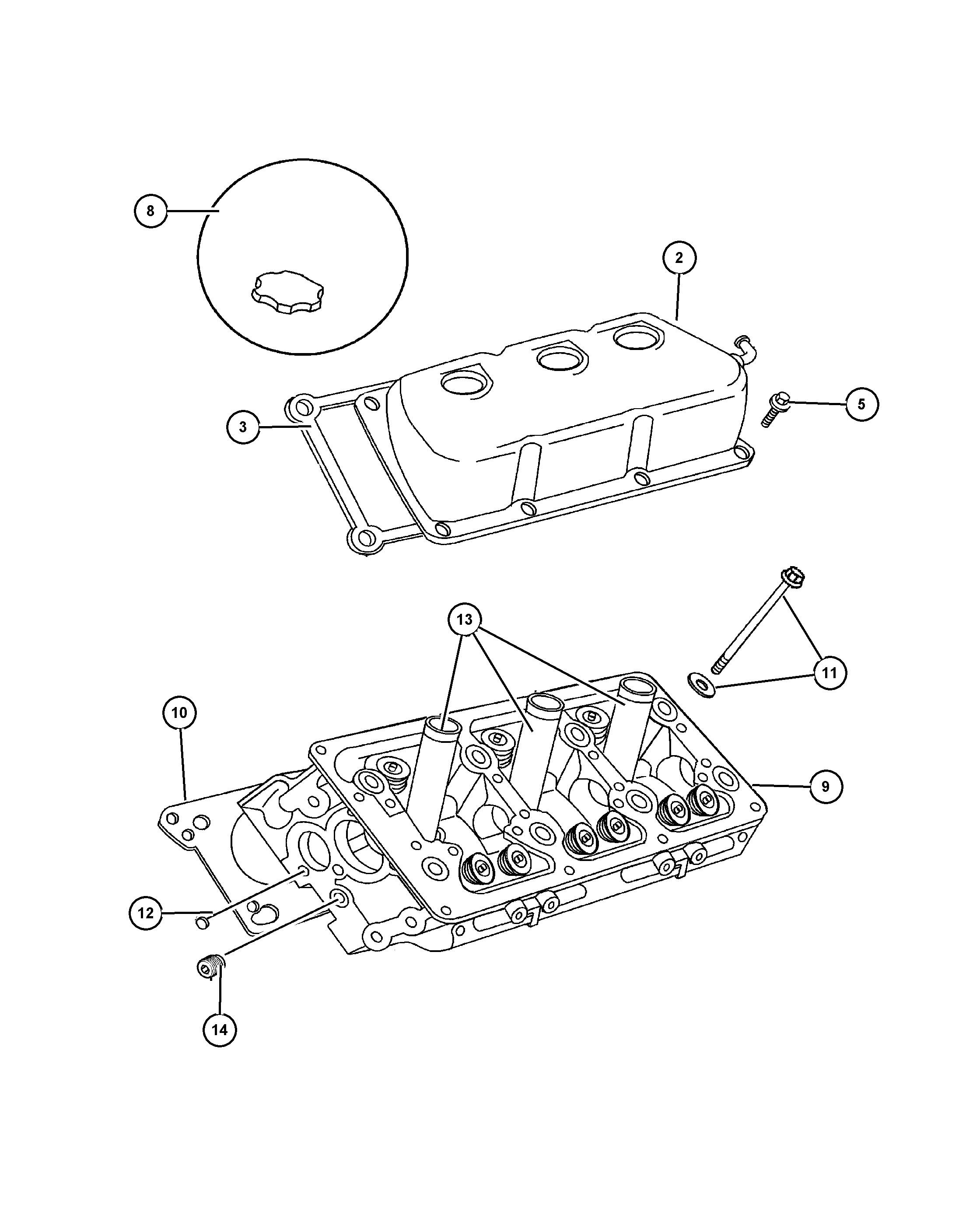 Dodge 4792 752AA - Blīve, Motora bloka galva autodraugiem.lv