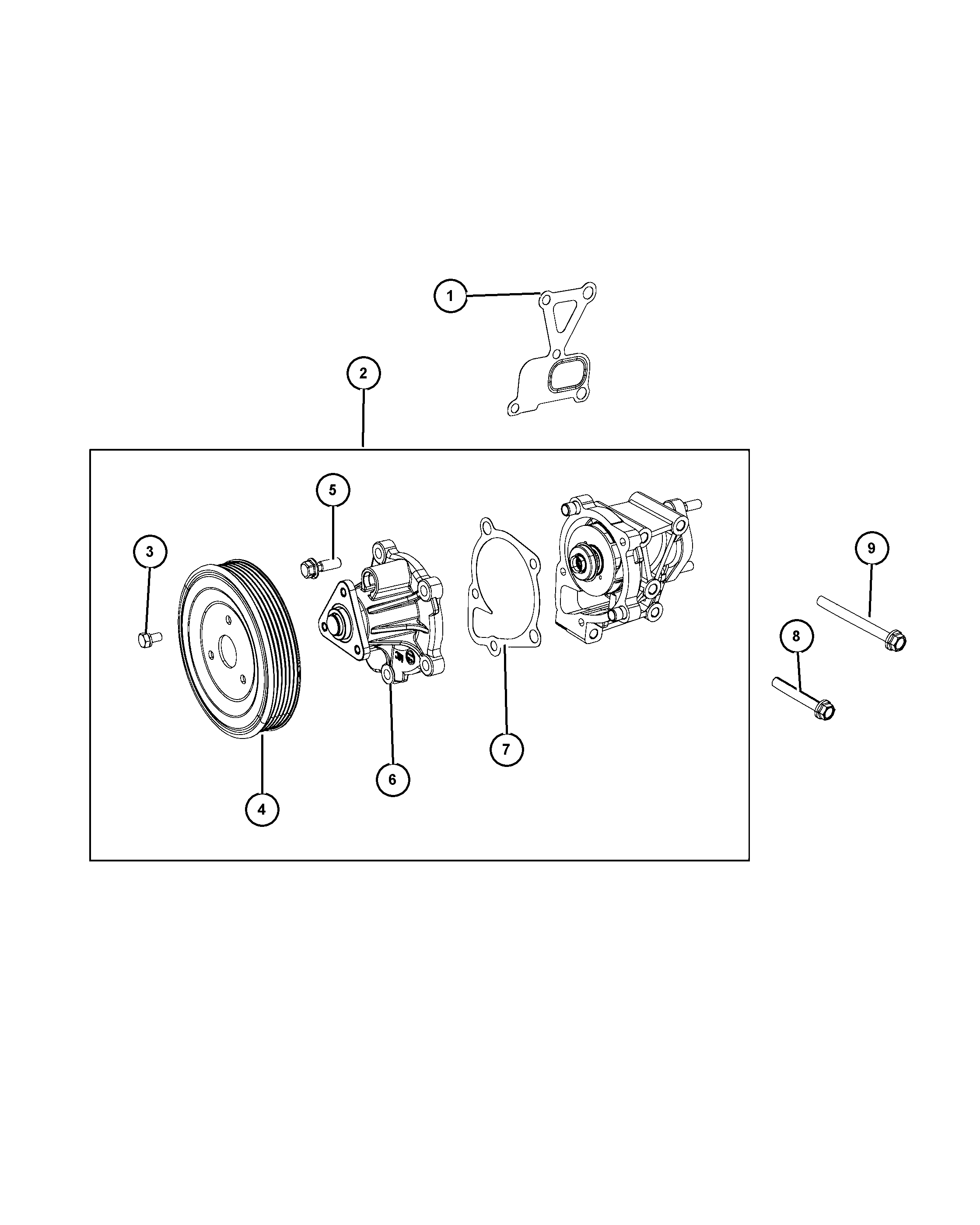 Jeep 68046 026AA - Ūdenssūknis autodraugiem.lv