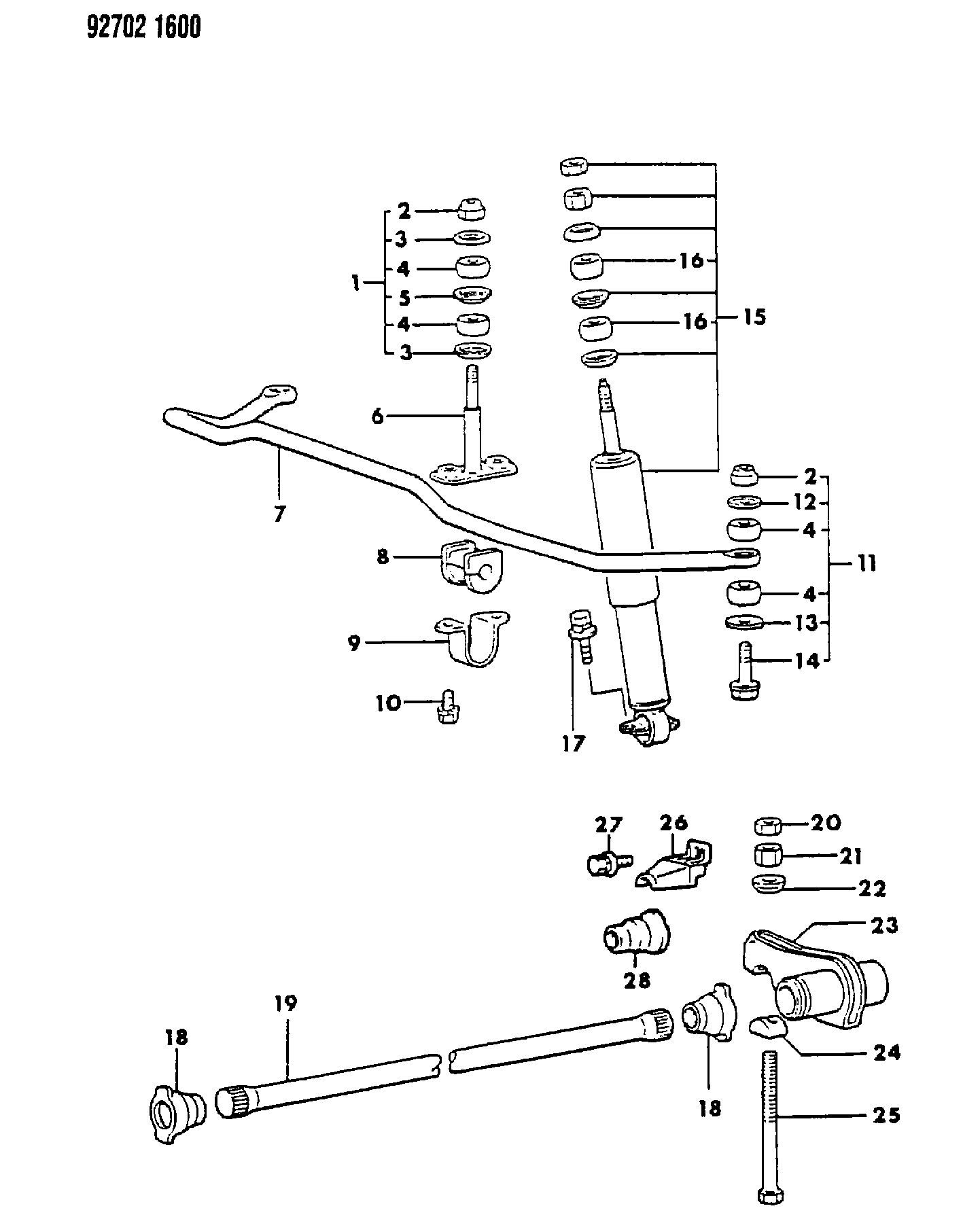 TOYOTA MB17 6291 - Amortizators autodraugiem.lv