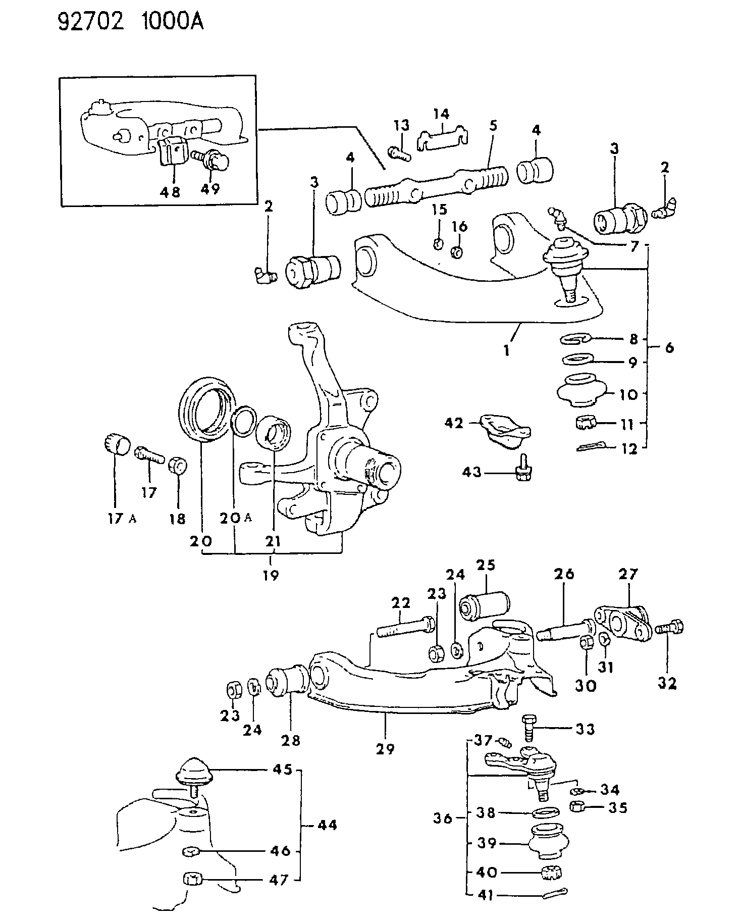 Chrysler MB17 6309 - BALL JOINT PKG, UPPER *** autodraugiem.lv