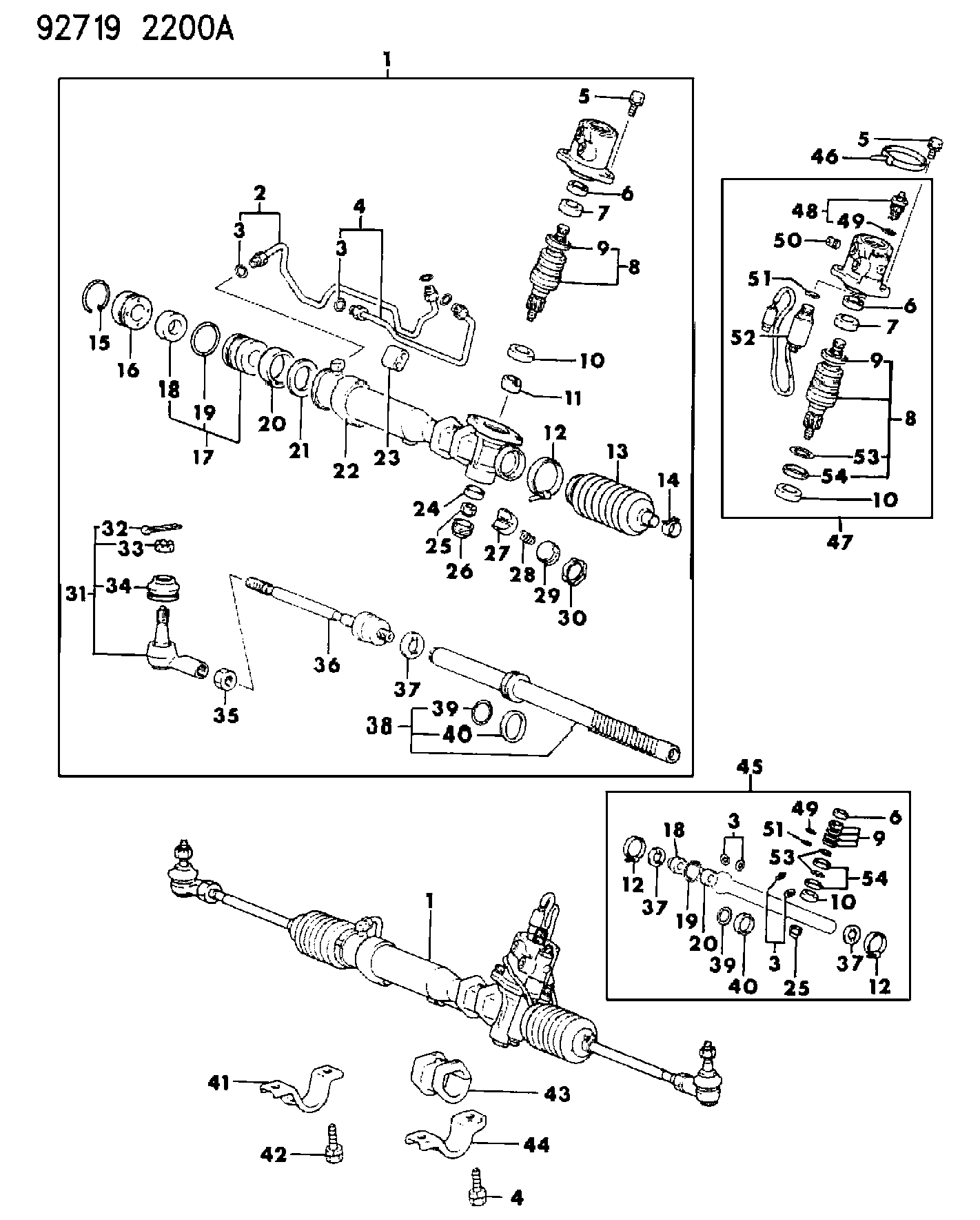 Hyundai MB-501721 - Aksiālais šarnīrs, Stūres šķērsstiepnis autodraugiem.lv