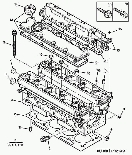 CITROËN 0204 A7 - Cilindru galvas skrūvju komplekts autodraugiem.lv