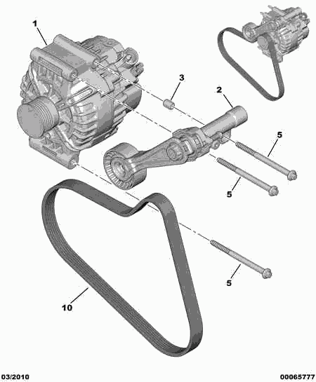 CITROËN 5705 JG - Ģenerators autodraugiem.lv