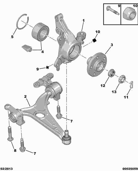 FIAT 3520 X0 - Neatkarīgās balstiekārtas svira, Riteņa piekare autodraugiem.lv