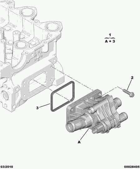 FORD 1336 X2 - Termostats, Dzesēšanas šķidrums autodraugiem.lv