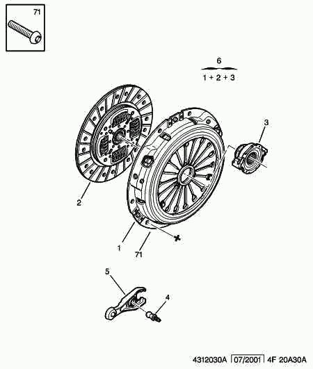 Vauxhall 2117 66 - ENGINE CLUTCH FORK autodraugiem.lv