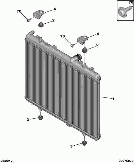 CITROËN/PEUGEOT 1330 Y5 - Radiators, Motora dzesēšanas sistēma autodraugiem.lv