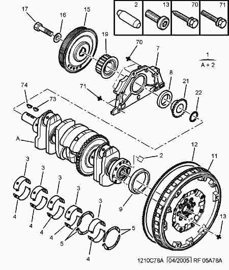 FIAT 051 5S4 - Piedziņas skriemelis, Kloķvārpsta autodraugiem.lv