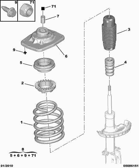 FIAT 5002 VE - Balstiekārtas atspere autodraugiem.lv