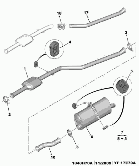 CITROËN 1731 Y1 - Katalizators autodraugiem.lv