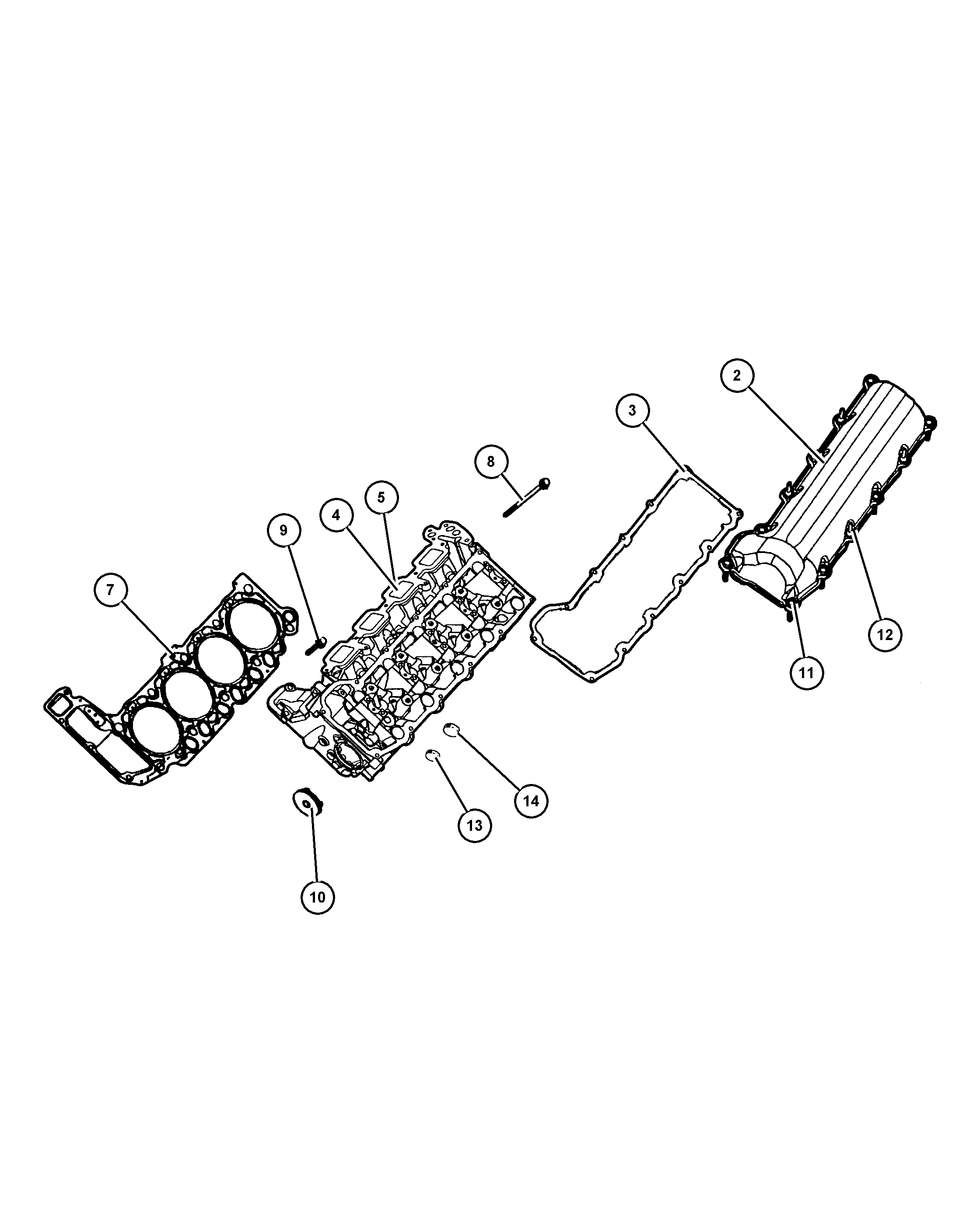 Jeep 53020 673AC - Blīve, Motora bloka galva autodraugiem.lv