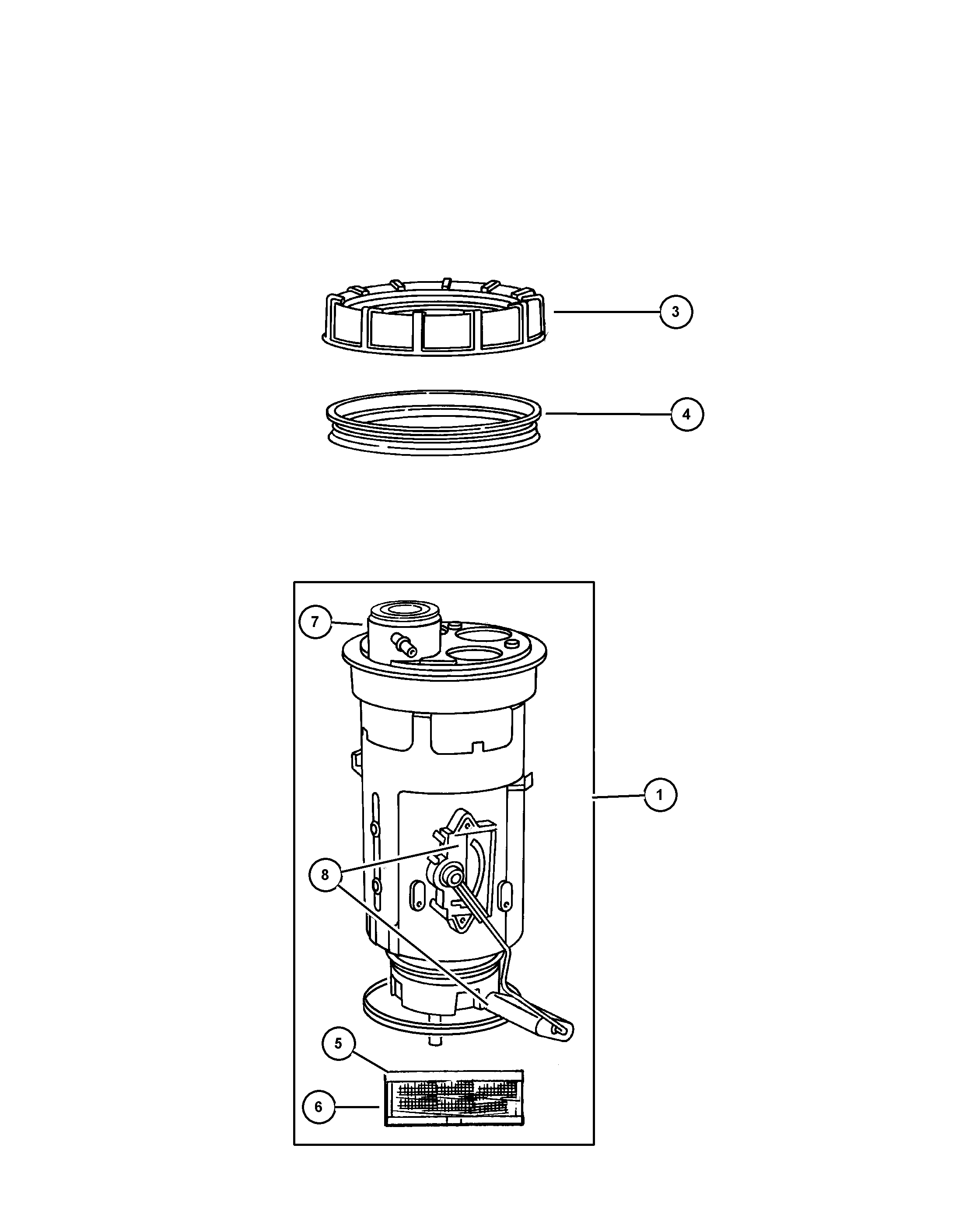 Chrysler 5114 302AA - Degvielas sūknis autodraugiem.lv