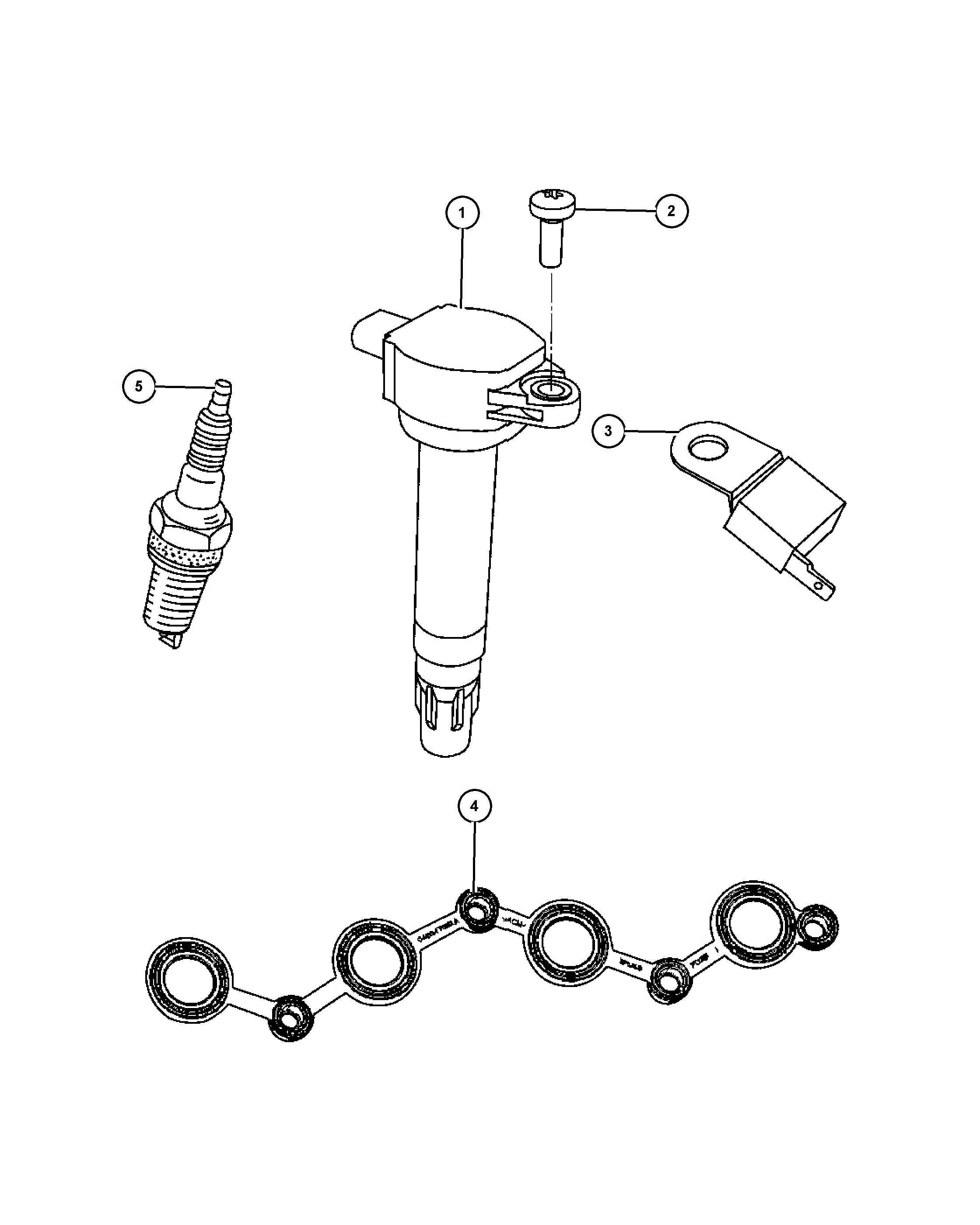 Chrysler SP0ZF R5F11 - Aizdedzes svece autodraugiem.lv