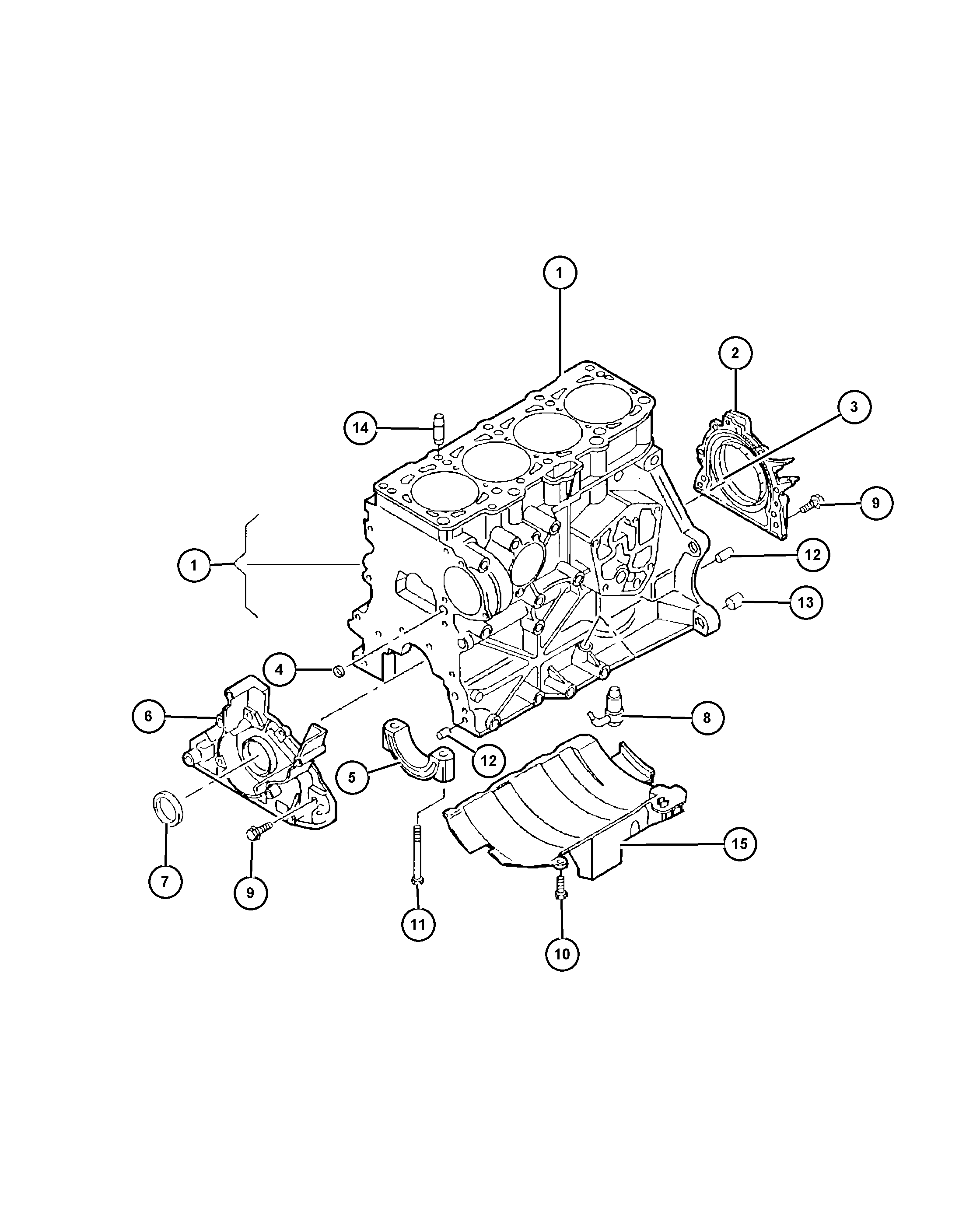 RAM 68000 669AA - RETAINER SEAL REAR MAIN  INCLUDES MAIN SEAL autodraugiem.lv