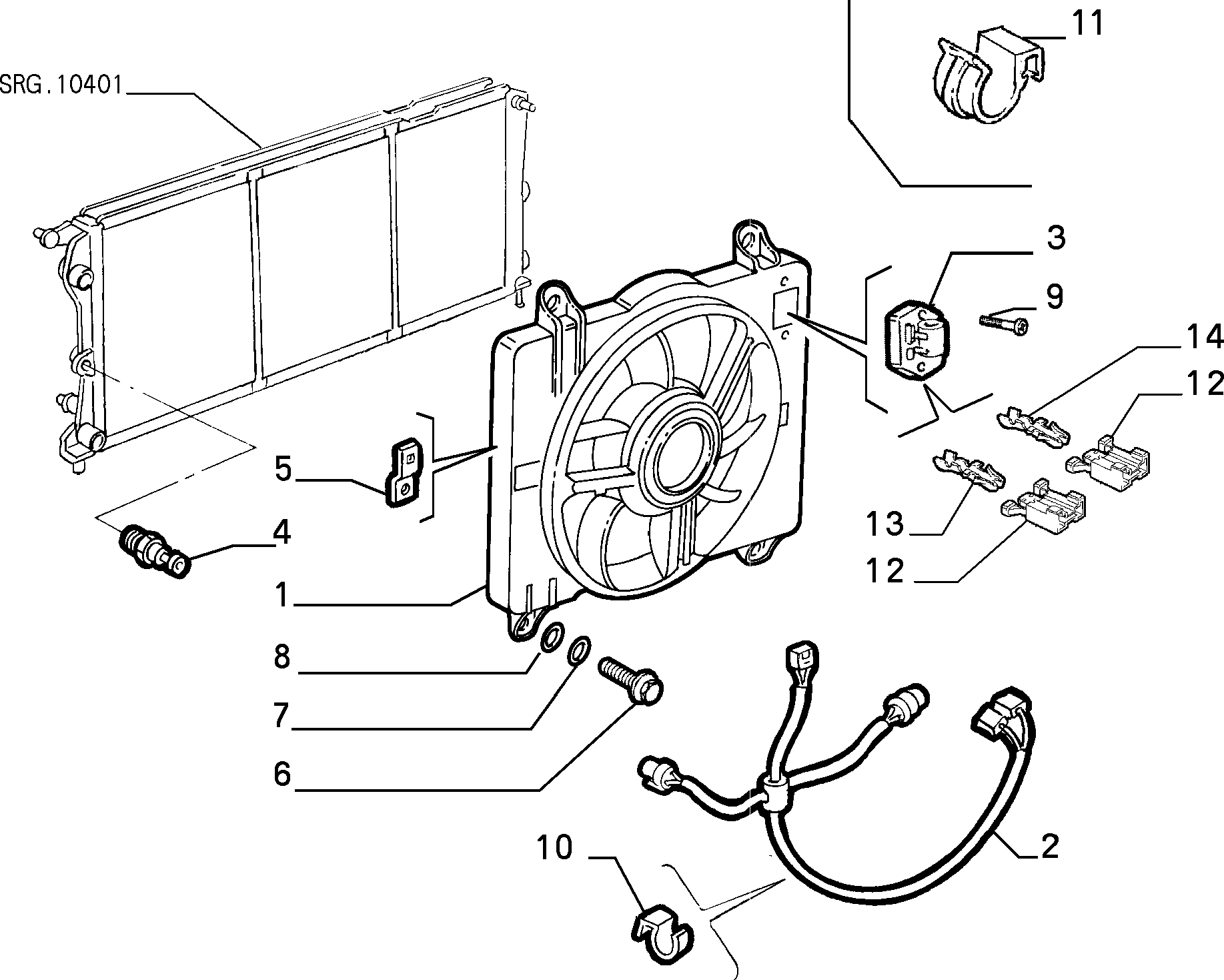 FIAT 7782831 - Rezistors, Salona ventilators autodraugiem.lv