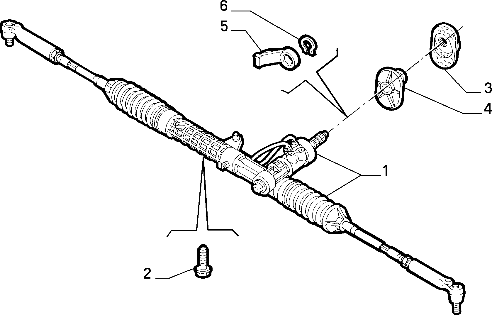 FIAT 7772950 - Stūres mehānisms autodraugiem.lv