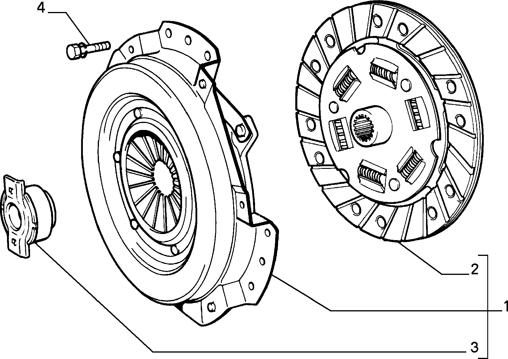 FIAT 71741290 - Sajūga komplekts autodraugiem.lv