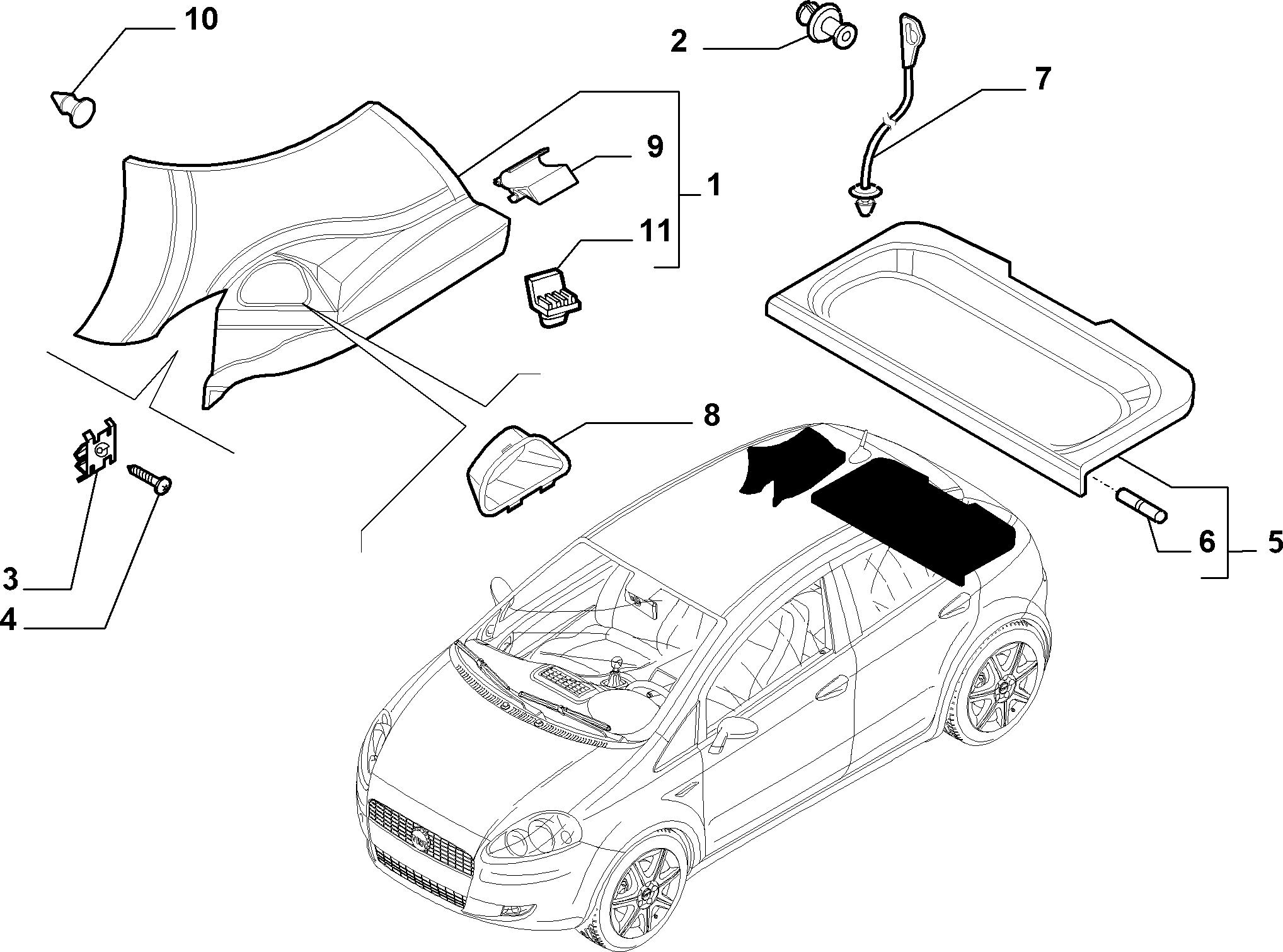 FIAT 7770156 - Kvēlspuldze, Dienas gaismas lukturis autodraugiem.lv