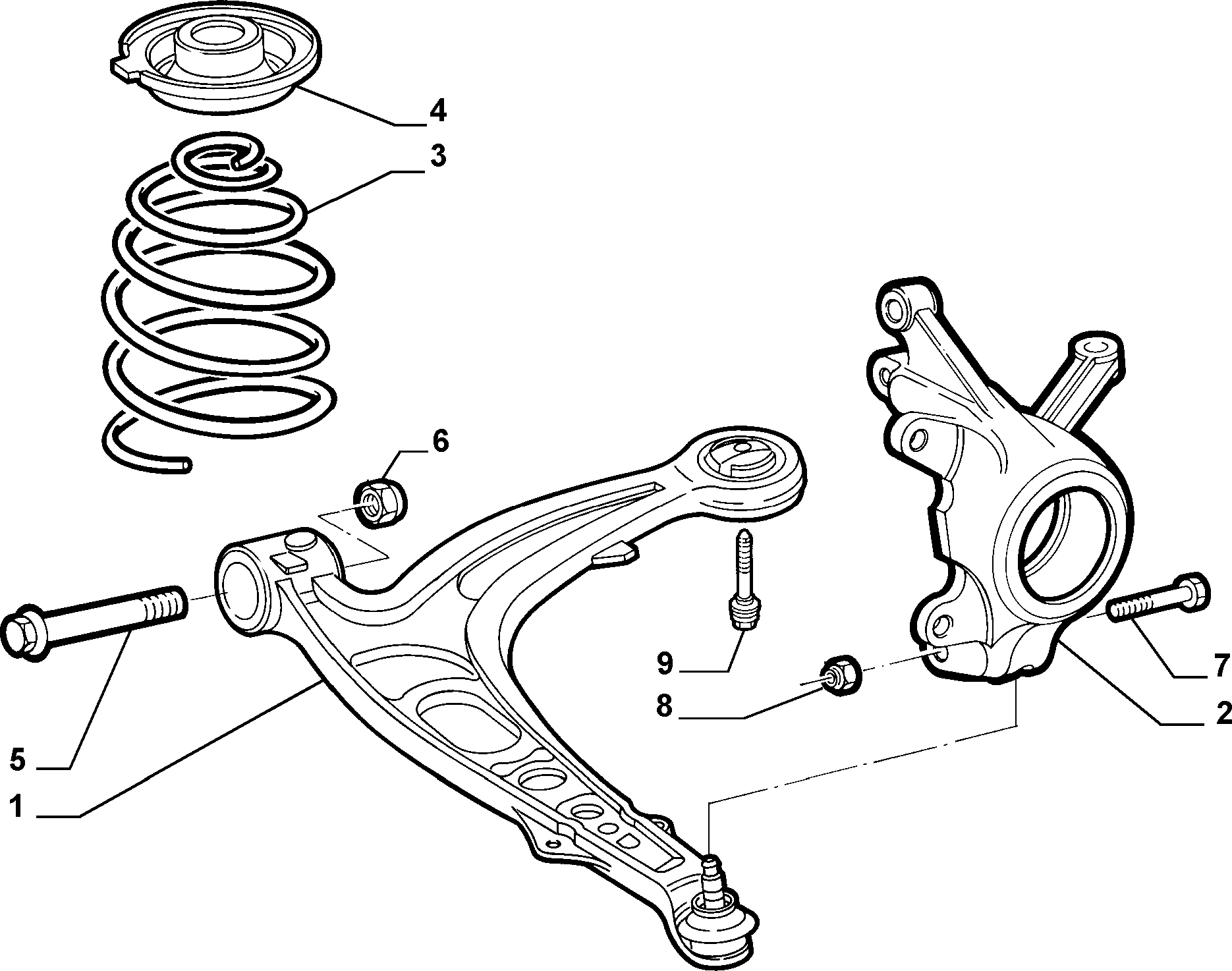 FIAT 46751137 - Balstiekārtas atspere autodraugiem.lv