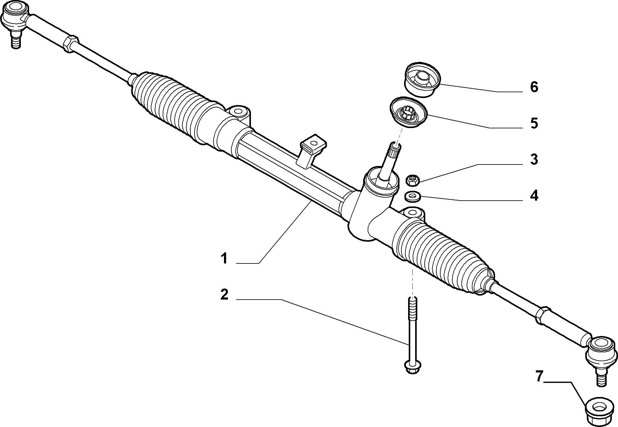 FIAT 71748645 - Stūres mehānisms autodraugiem.lv