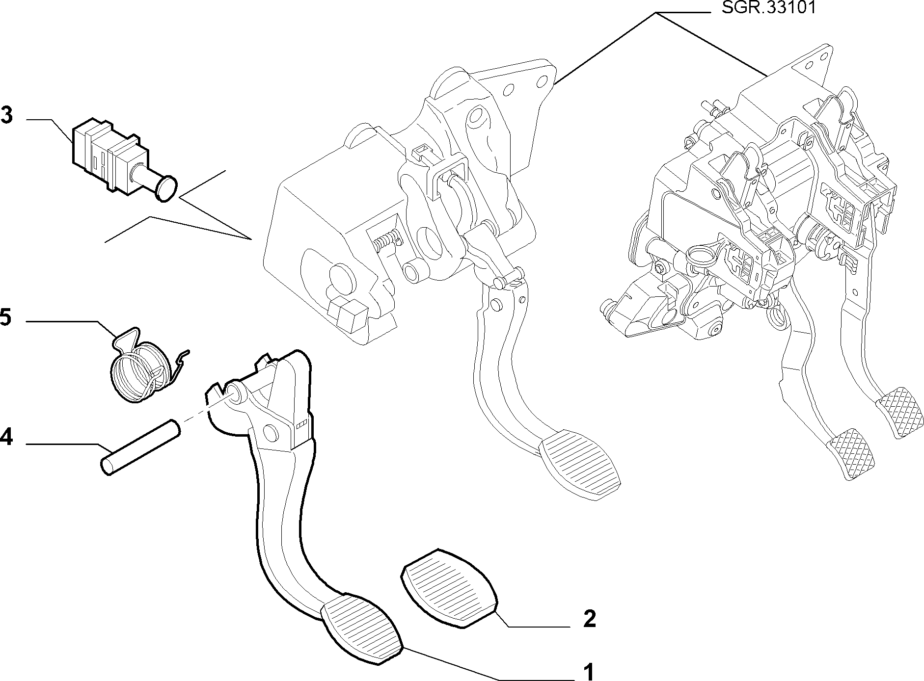 SAAB 55701396 - Vadības slēdzis, Kruīzkontroles sistēma autodraugiem.lv