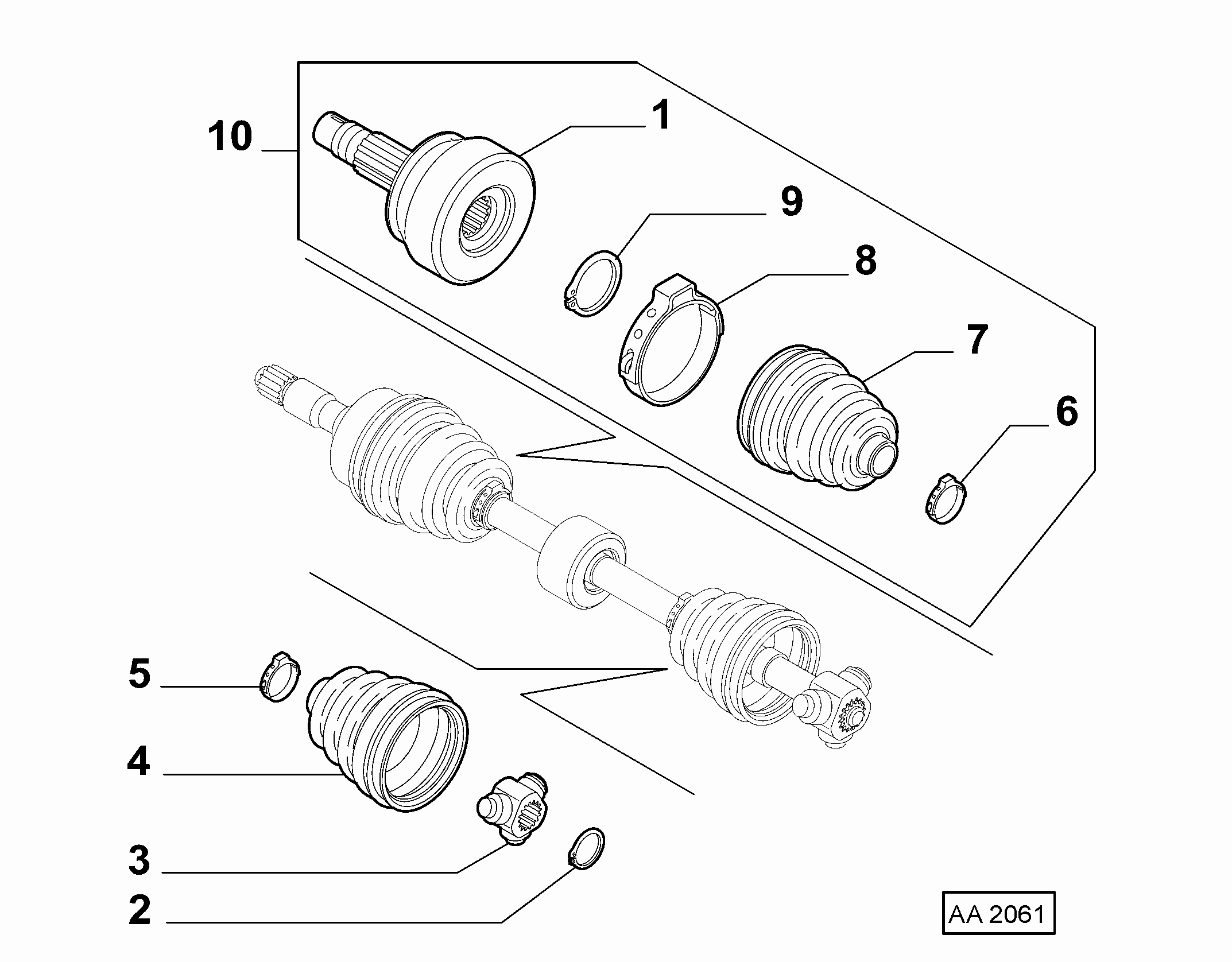 YUGO 46308338 - Putekļusargu komplekts, Stūres iekārta autodraugiem.lv