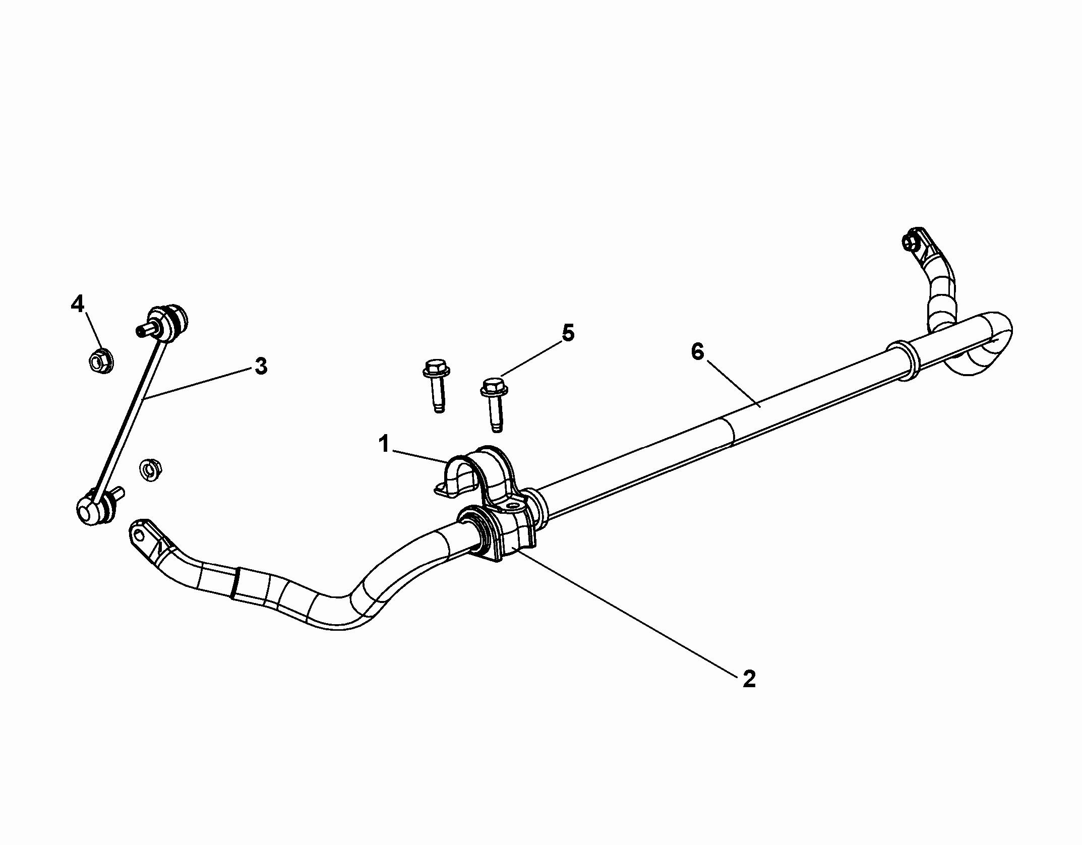 Chrysler K04766962AA - Stiepnis / Atsaite, Stabilizators autodraugiem.lv