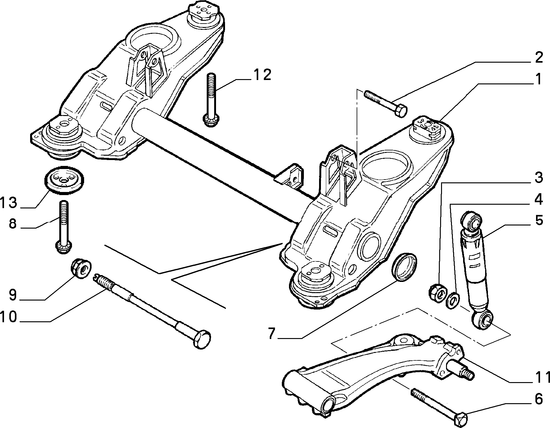 Alfa Romeo 46459720 - Neatkarīgās balstiekārtas svira, Riteņa piekare autodraugiem.lv