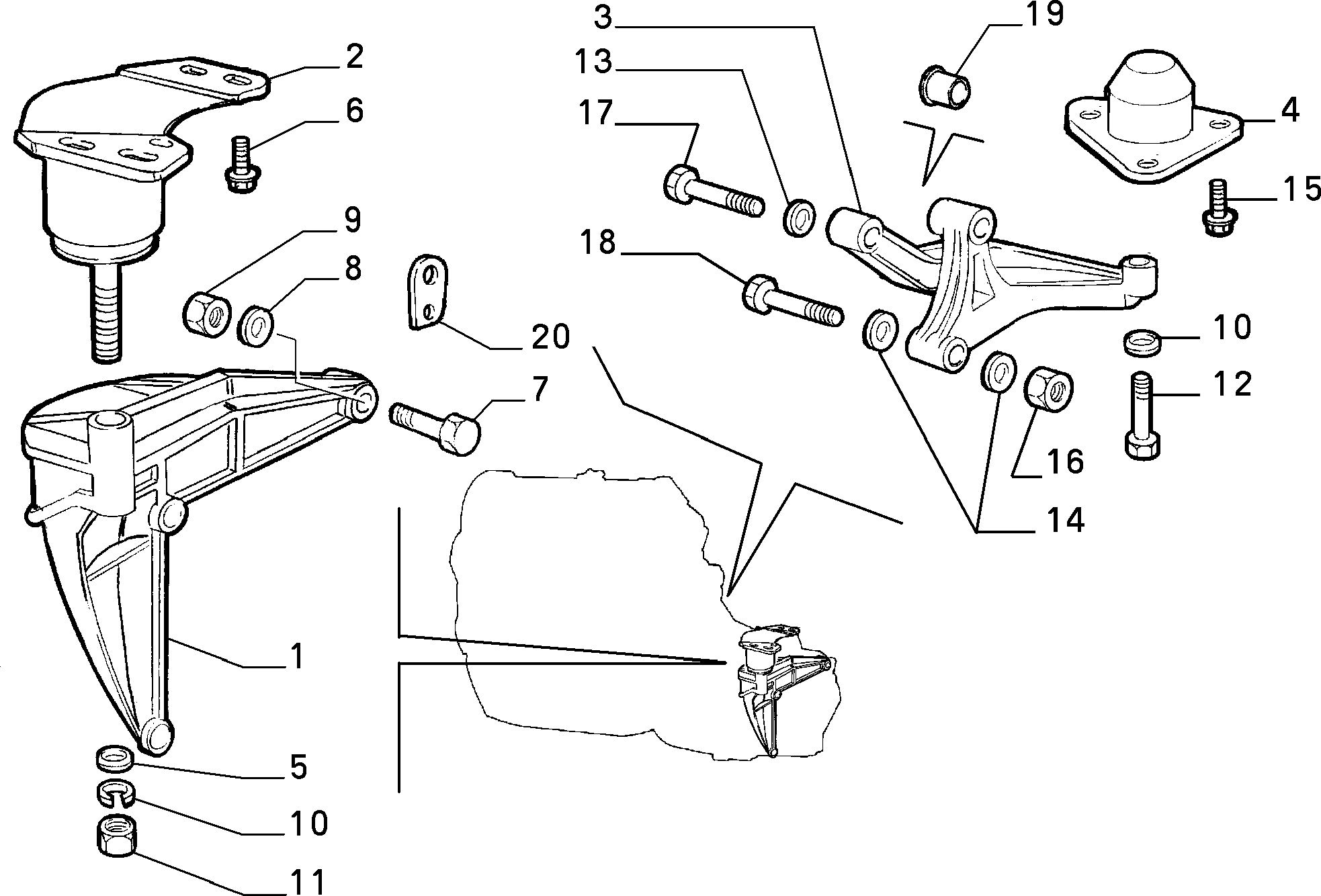 FIAT 7783653 - Piekare, Dzinējs autodraugiem.lv