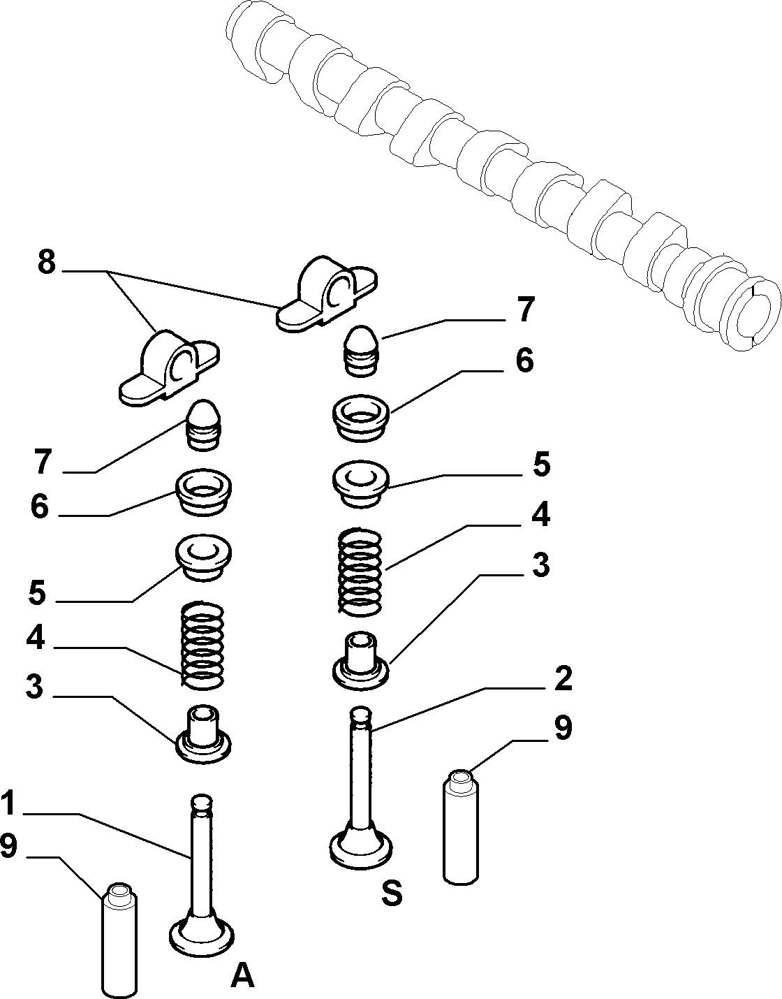 Alfa Romeo 71739347 - Blīvgredzens, Vārsta kāts autodraugiem.lv