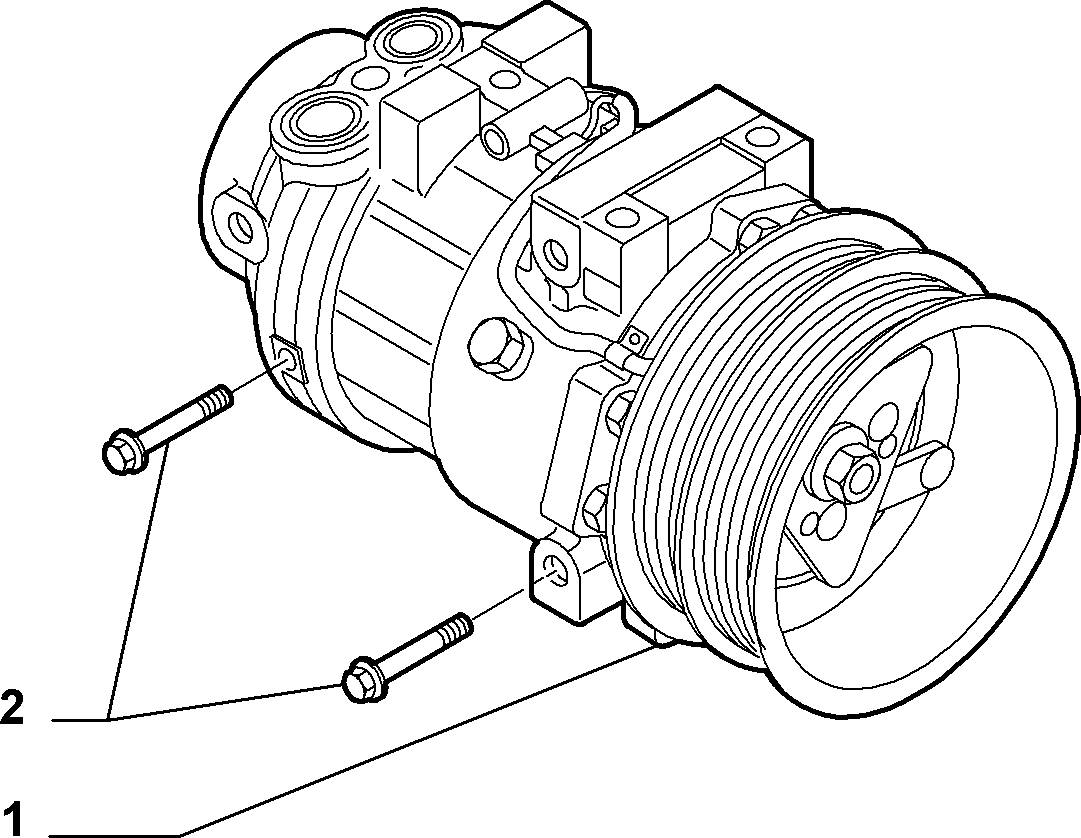 Alfa Romeo 73502805 - Kompresors, Gaisa kond. sistēma autodraugiem.lv