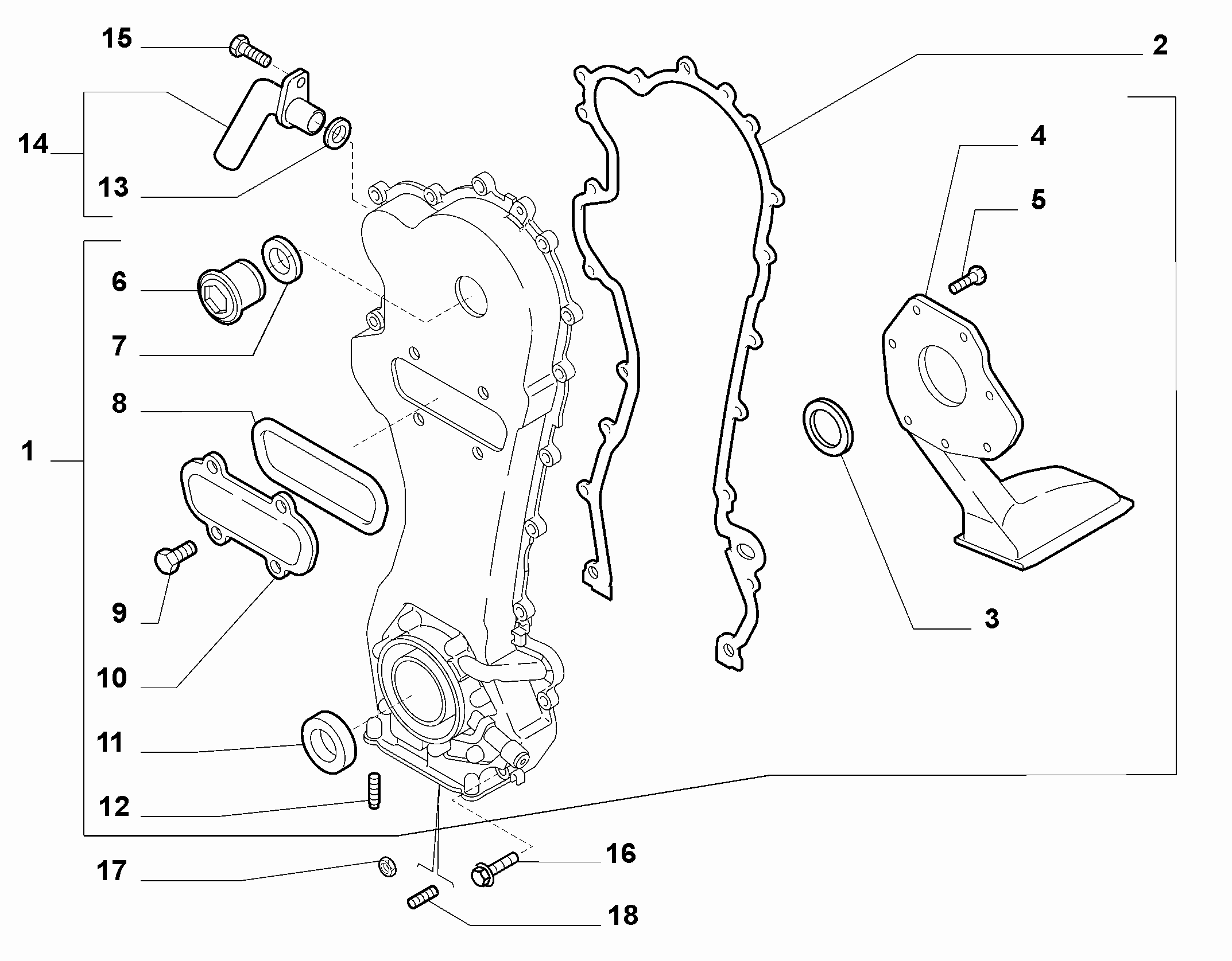 Lancia 71740366 - SEAL GASKET autodraugiem.lv