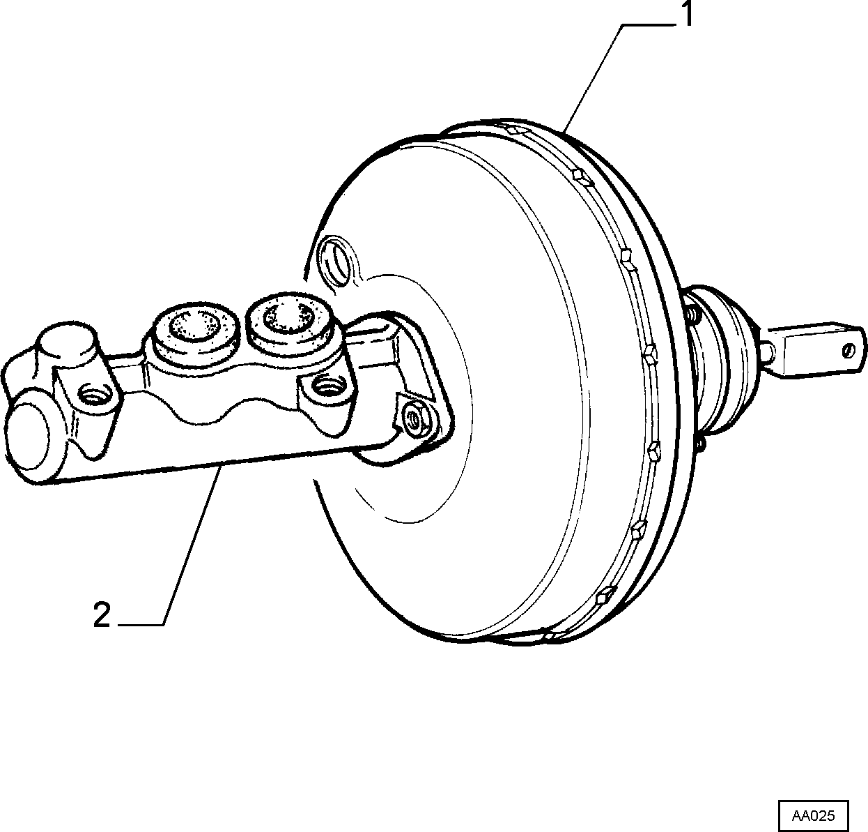 FIAT 71739592 - Galvenais bremžu cilindrs autodraugiem.lv